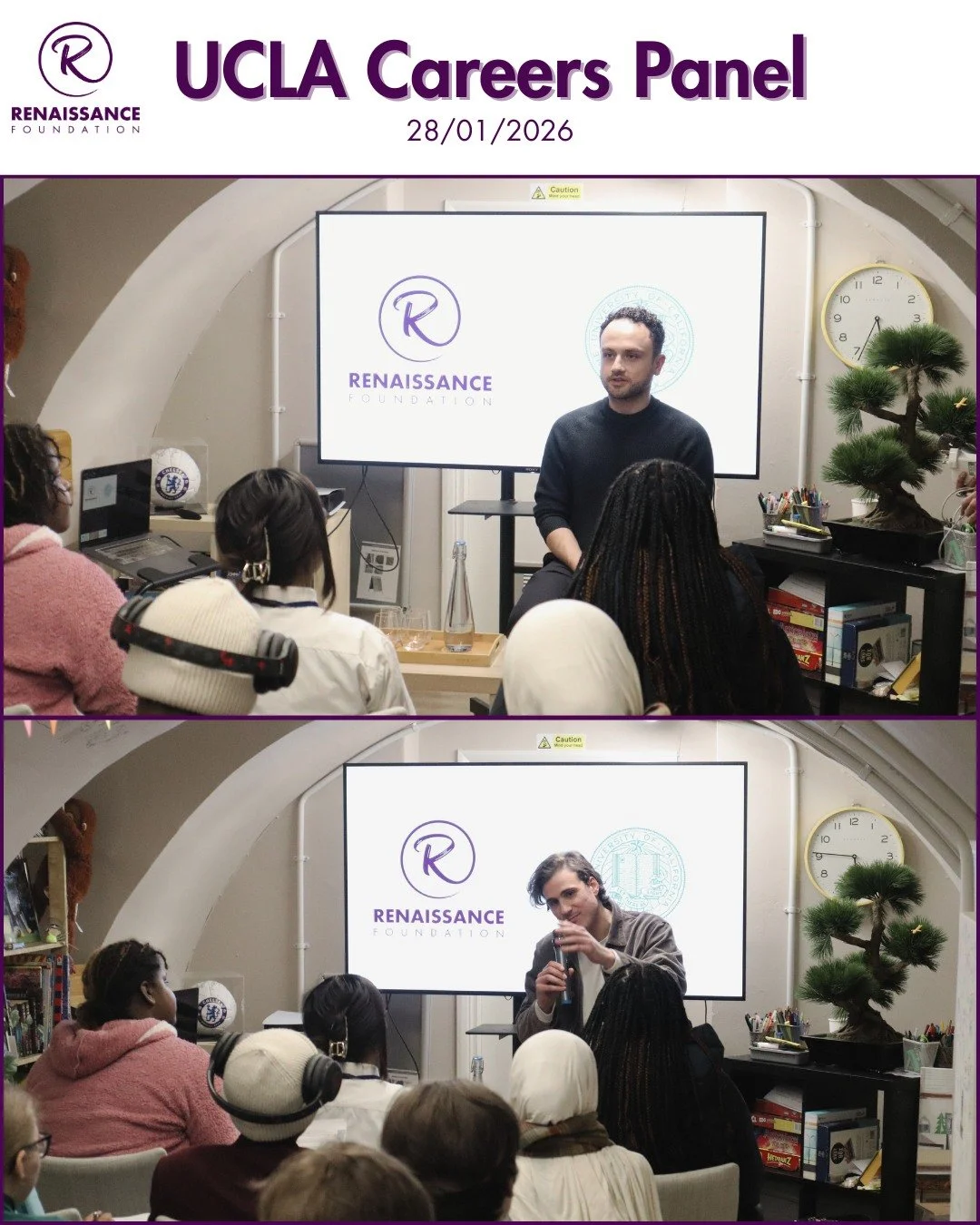 Last week, we hosted a Careers Panel at our Hub, where UCLA Alumni came to talk about their careers and share career advice with our young people! 🎓✨

Our careers panelists came from a range of different organisations , including @blockchainofficial