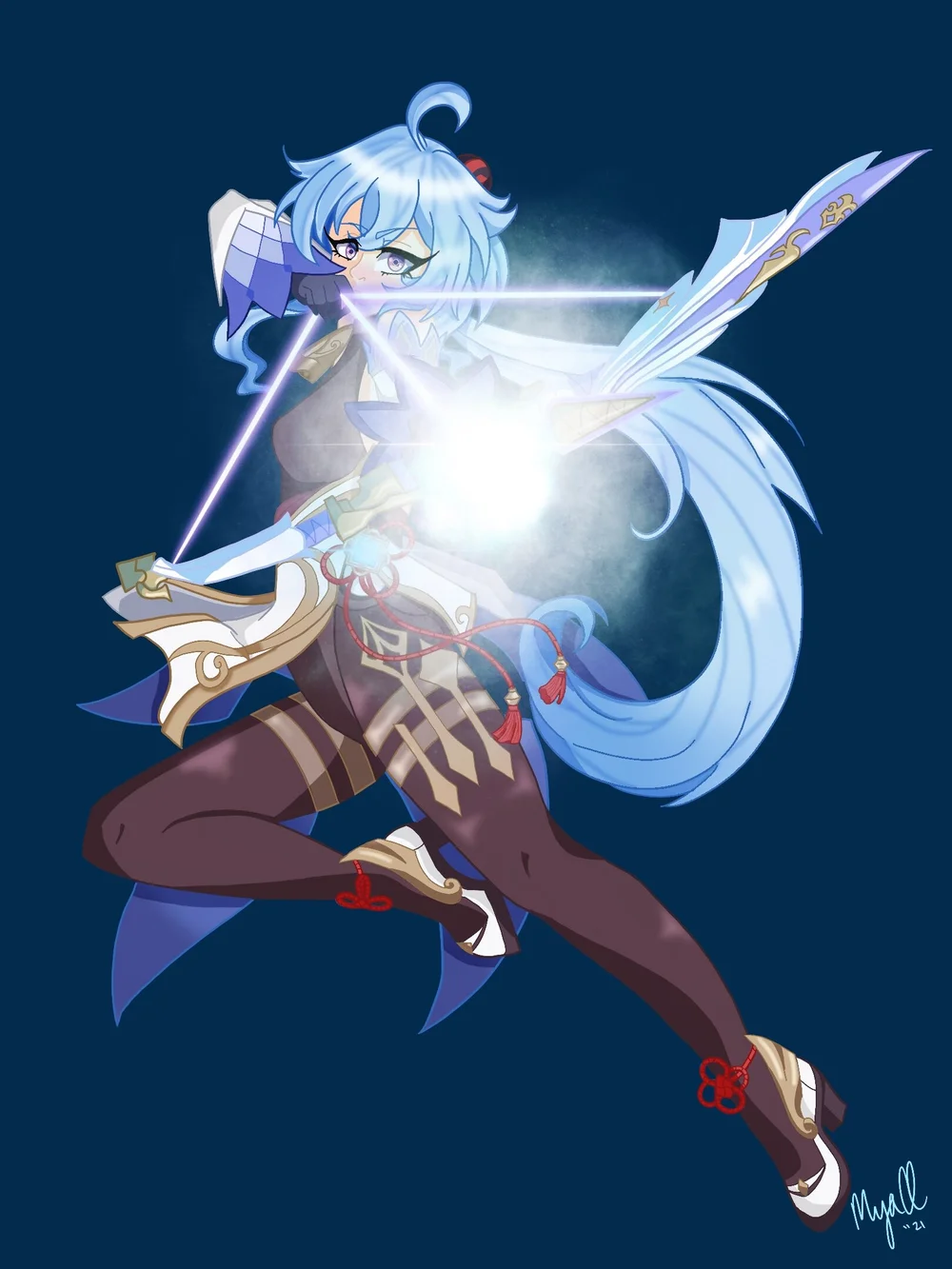 Genshin Impact Fanart Mya Cordner Cassidy