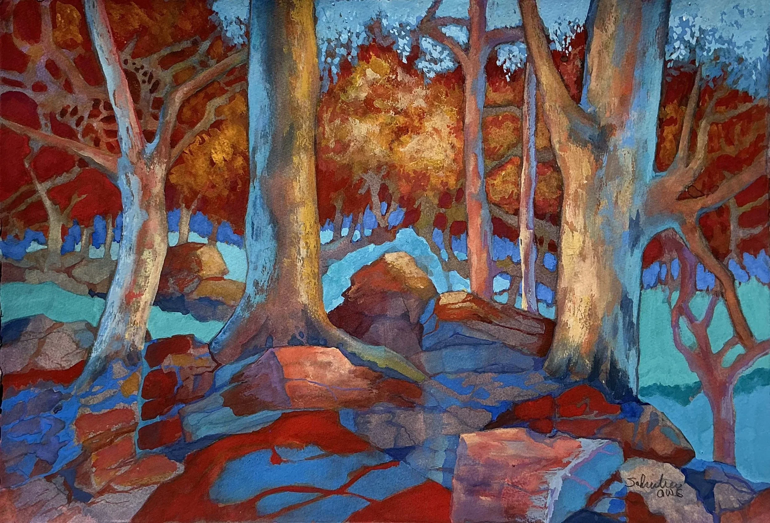Radiant Light         22 x 15                    $500.00

                Won 2nd Place at the VAA 
                          exhibited 
           Pennsyvania Watercolor Society