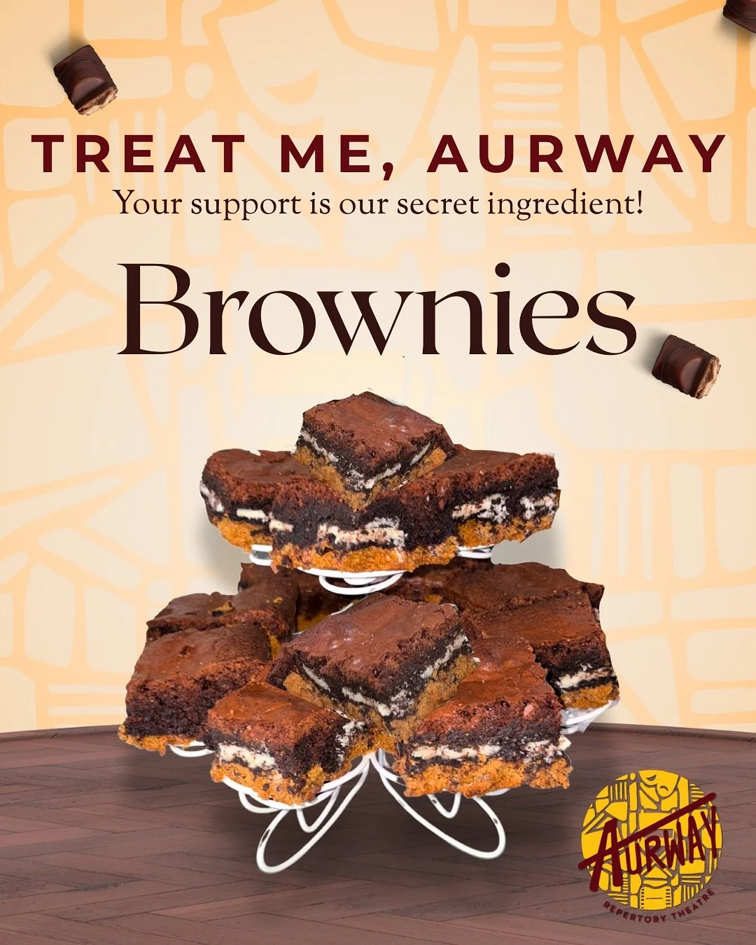 It&rsquo;s Giving Tuesday, Aurway fam! 🍫✨

This year, we&rsquo;re keeping it fun, sweet, and community-driven with our Treat Me, Aurway brownie fundraiser &mdash; dreamed up by our Aurway family as a way to bring folks together for the holiday seaso