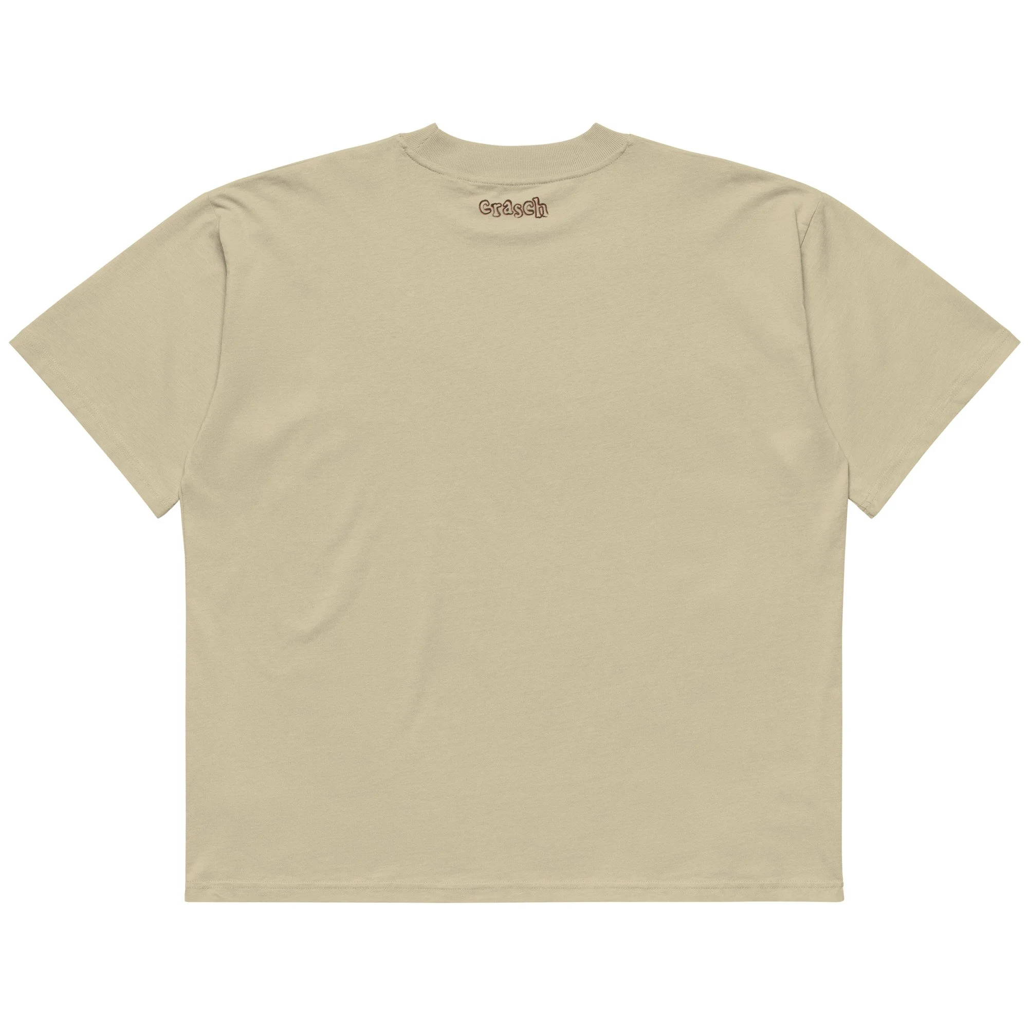Back Oversized Crasch T-shirt featuring vintage La Rumba sheet-music cover artwork