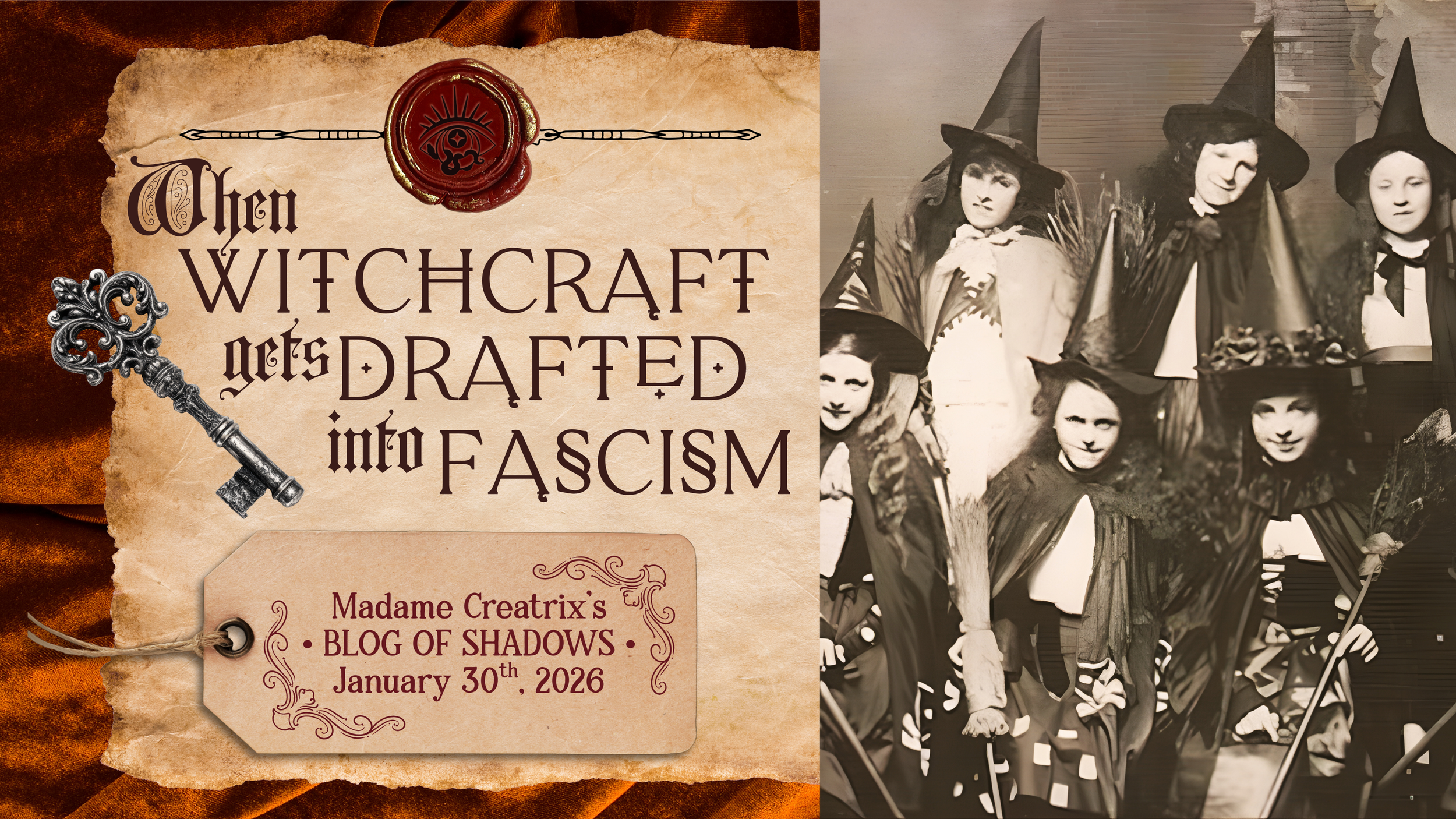When Witchcraft Gets Drafted Into Fascism