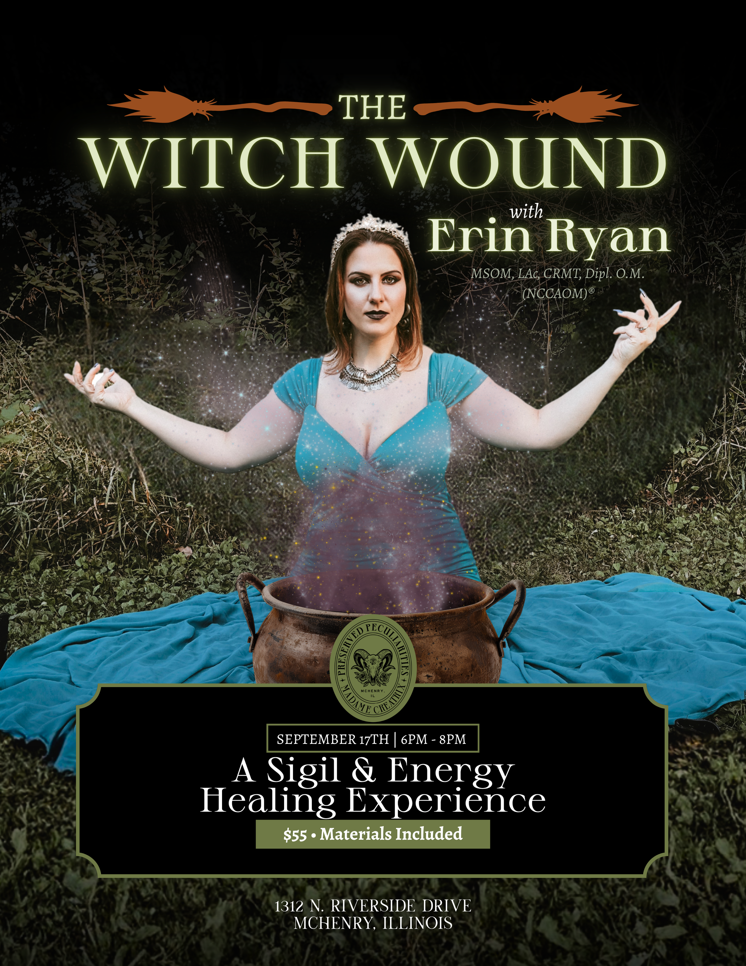 THE WITCH WOUND WORKSHOP with ERIN RYAN | Reclaim Your Voice. Reclaim Your Visibility. Reclaim Your Magic.