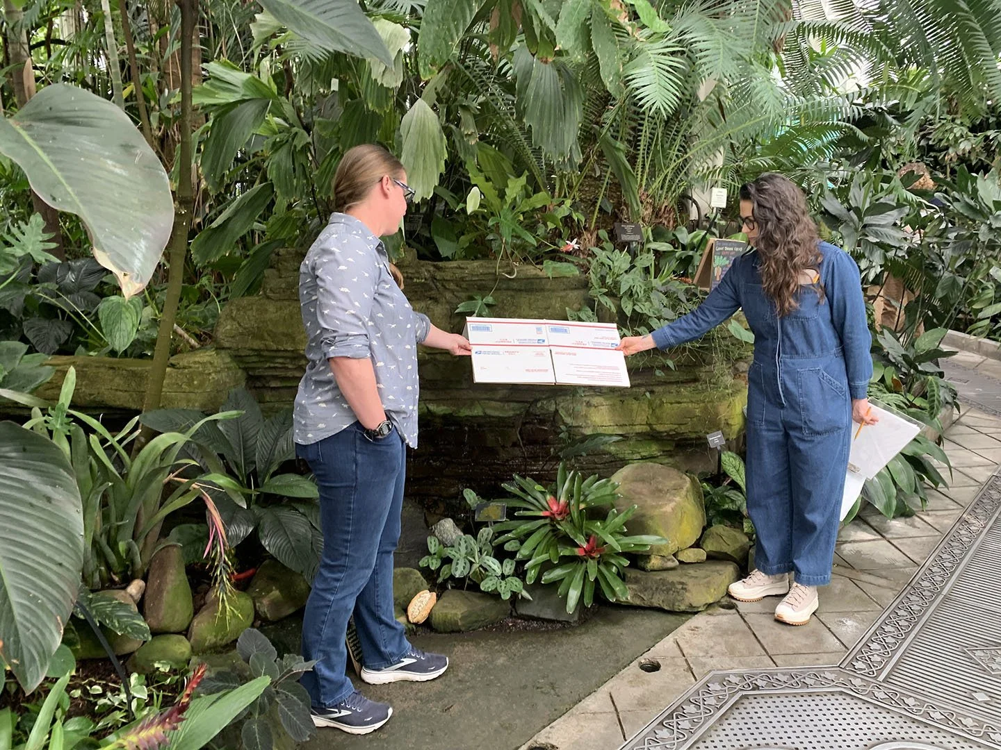 Swiftwing Studio worked with the Conservatory team to prototype signage locations, sizes, and formats.