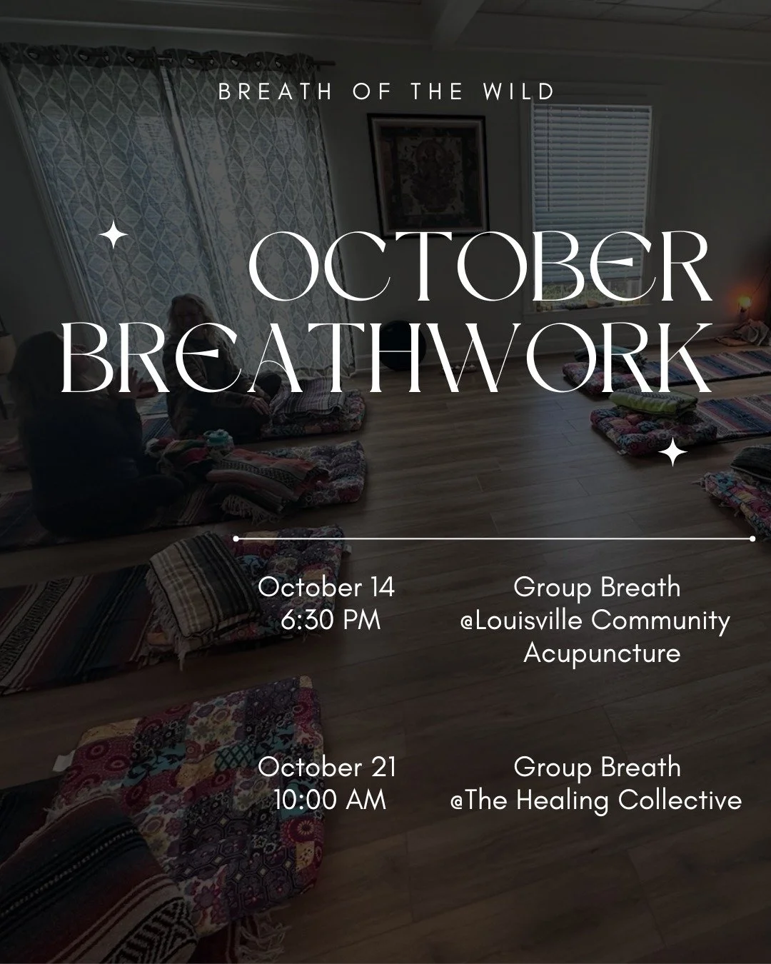 Breathwork is a simple but powerful way to come home to yourself. With steady guidance, it helps you release stress, clear old patterns, and find new energy for what matters most. I&rsquo;m offering sessions this October &mdash; click the link in my 