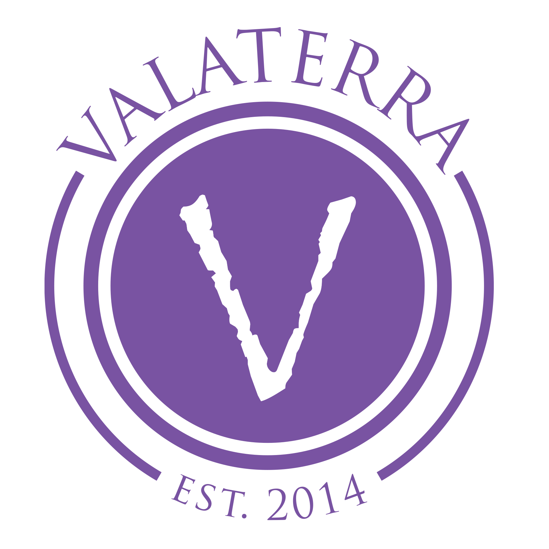 Valaterra, KY retreat center logo.