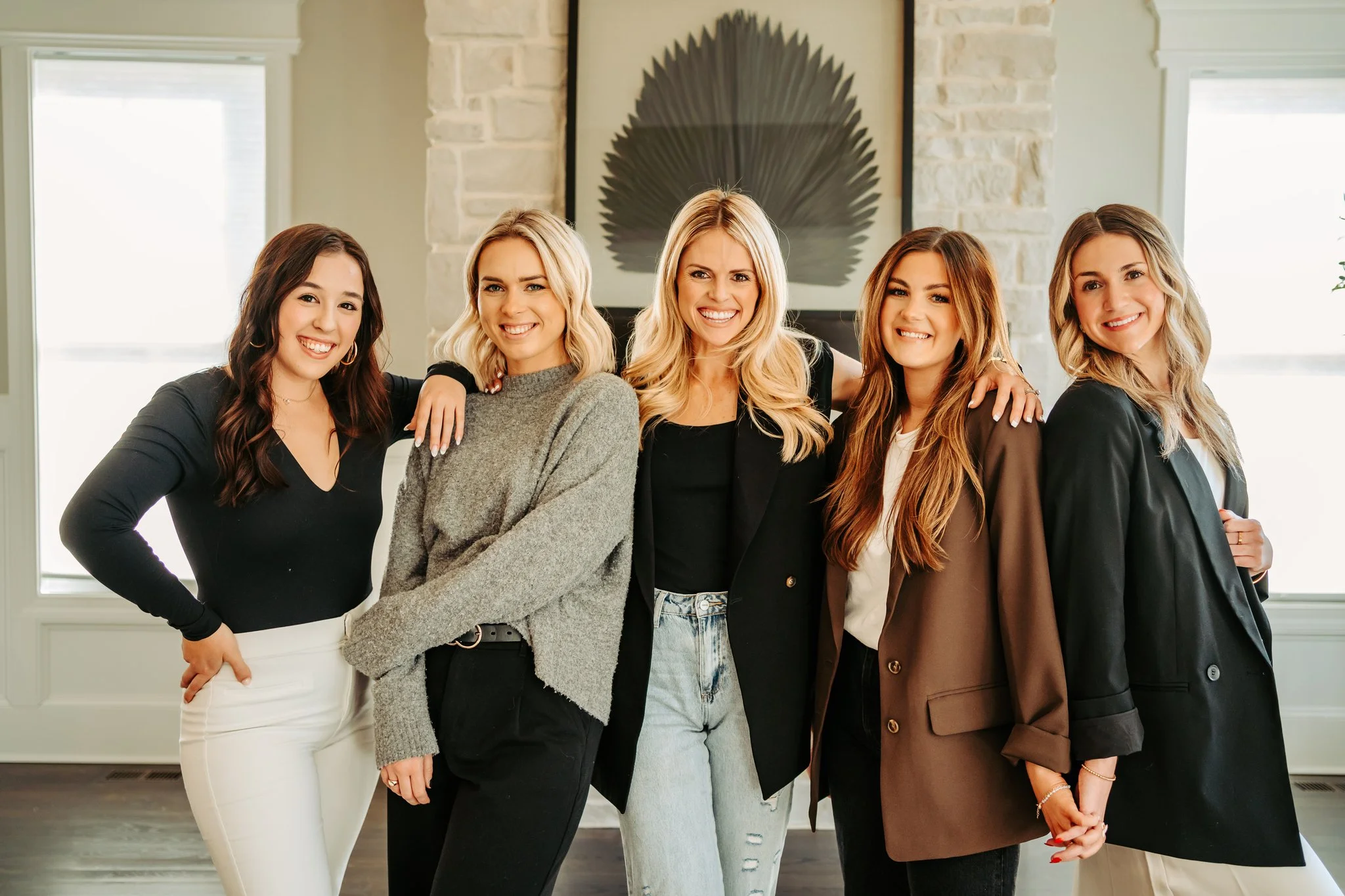 Creative team of female squarespace designers