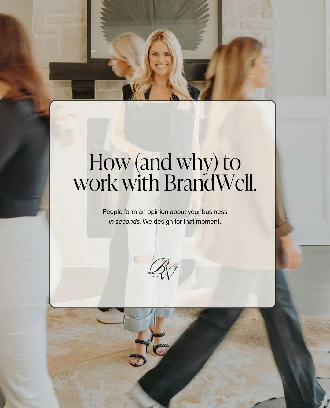 Your online presence forms an impression in seconds. At BrandWell, we design every detail to make those seconds count.

💻 The BrandWell Signature Suite

💻 Custom Squarespace Website Design

💻 Brand Identity &amp; Logo Design

Ready to show up conf