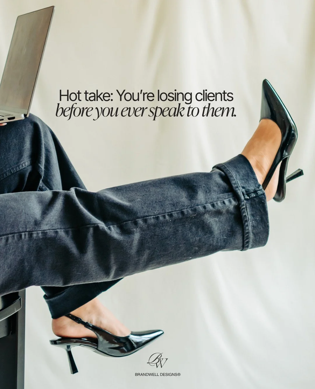 Why do great businesses lose potential clients before the conversation even begins? It's a little something called the perception gap. &harr;️

Is your perceived value costing you clients?

Join BrandWell Designs founder, Victoria, Friday, April 10 f