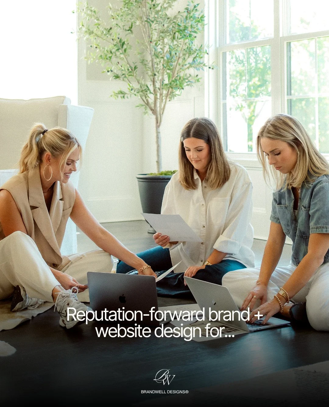 Crafted for the female founders who want to show up confidently.

💌 If your brand is ready for a strategic website and design, apply to work with BrandWell Designs on our website.