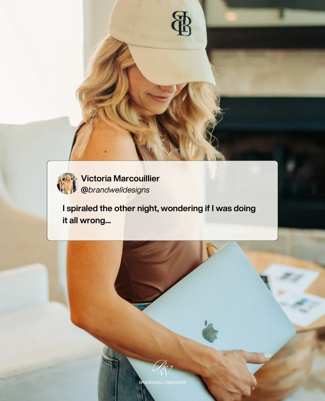 Are we taking our own advice? These are the things that make me spiral at night... Can any of my fellow female founders relate? 😵&zwj;💫

This is a peek into real conversations we've been having BTS at BrandWell. Building our brand not around what o