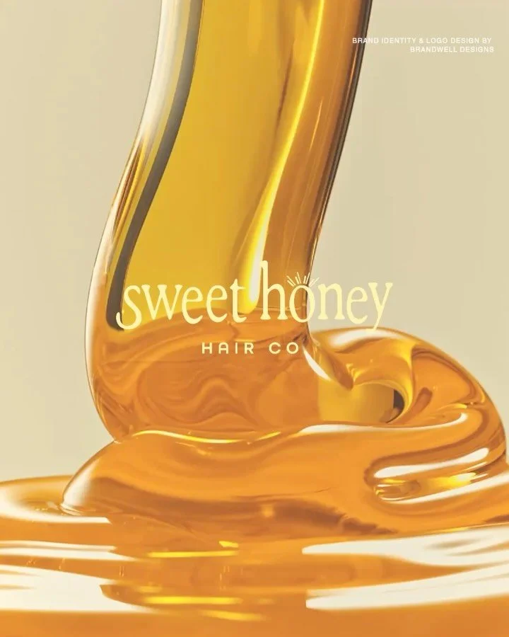 Branding as smooth and sweet as honey for @sweethoney_hairco 💛

At BrandWell Designs, our Brand Identity &amp; Logo Design package doesn&rsquo;t end with one simple logo.

Swipe for our process: From curating the perfect moodboard and color pallet a