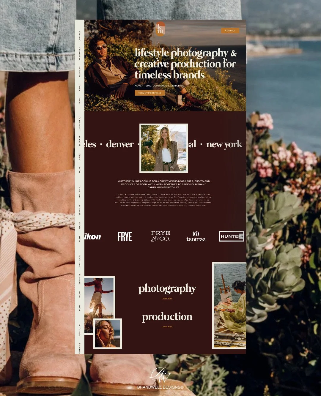 BrandWell 🤝 a sought after brand photographer. 

We&rsquo;re obsessed with this website refresh for @katemilford, someone we&rsquo;ve had the joy of creating with and cheering on for more than four years. 

Like any great business, Kate&rsquo;s had 