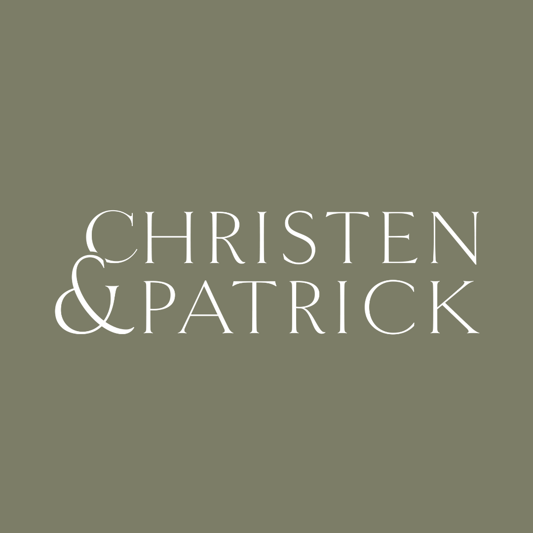 Logo and mood board design for Christen and Patrick — Branding ...