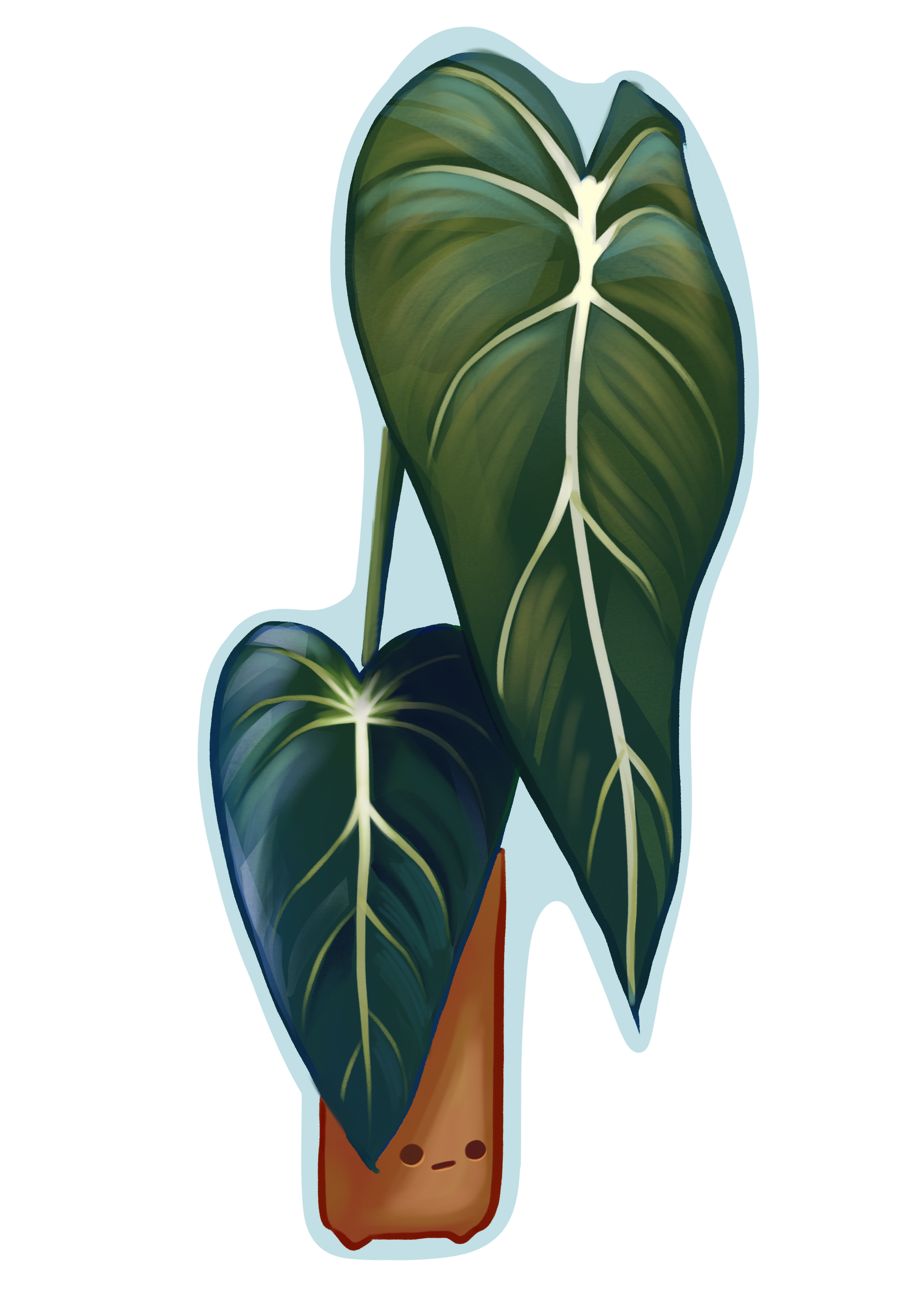 Philodendron Sticker