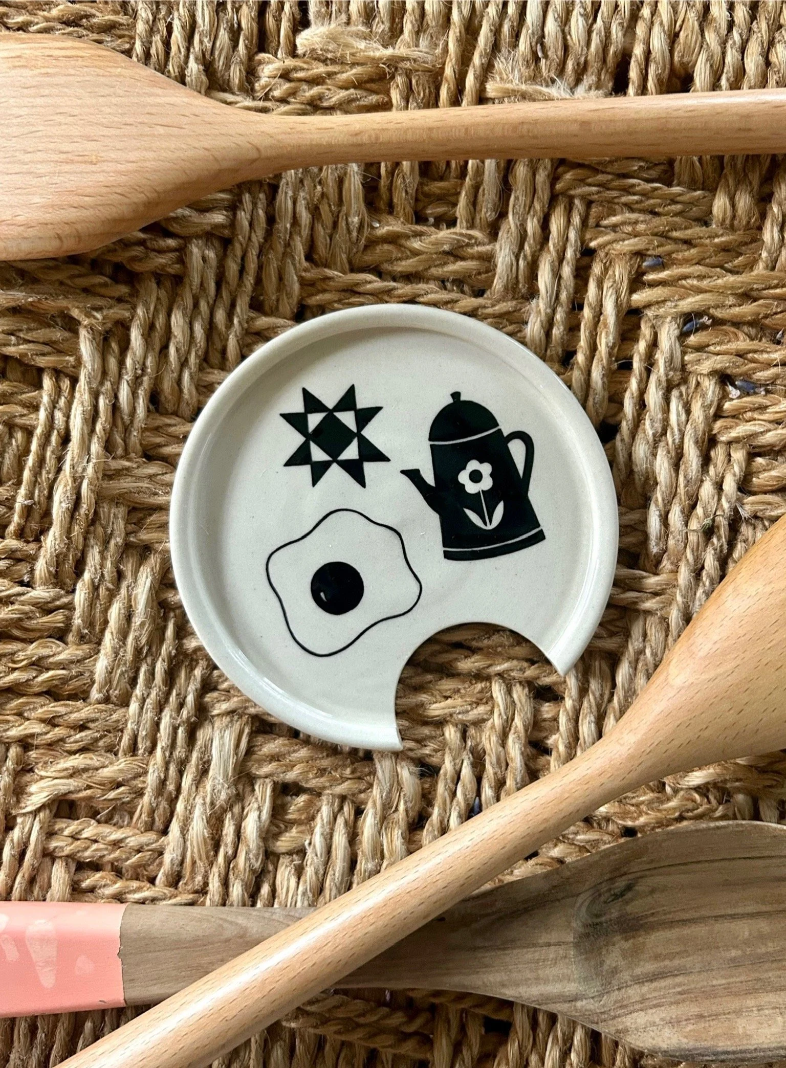 Fried Egg Spoon Rest