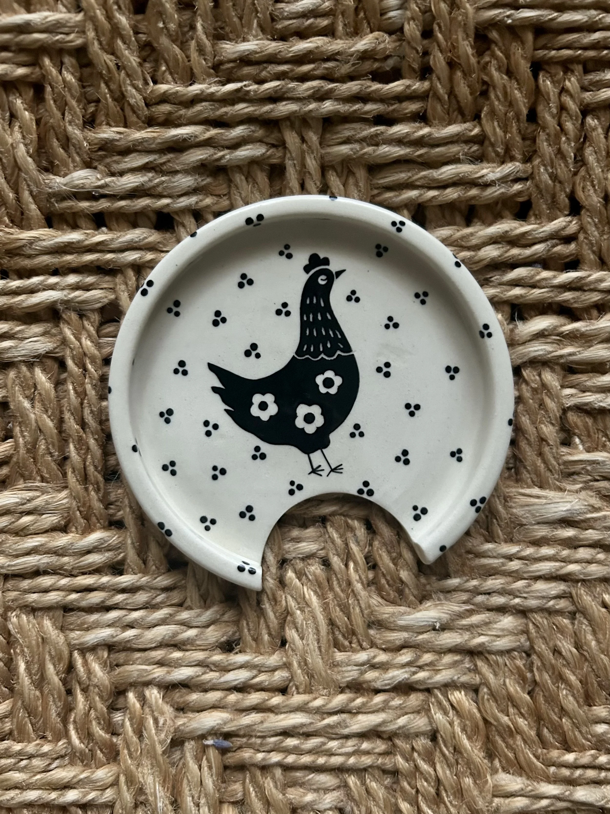 Chickadee Spoon Rest