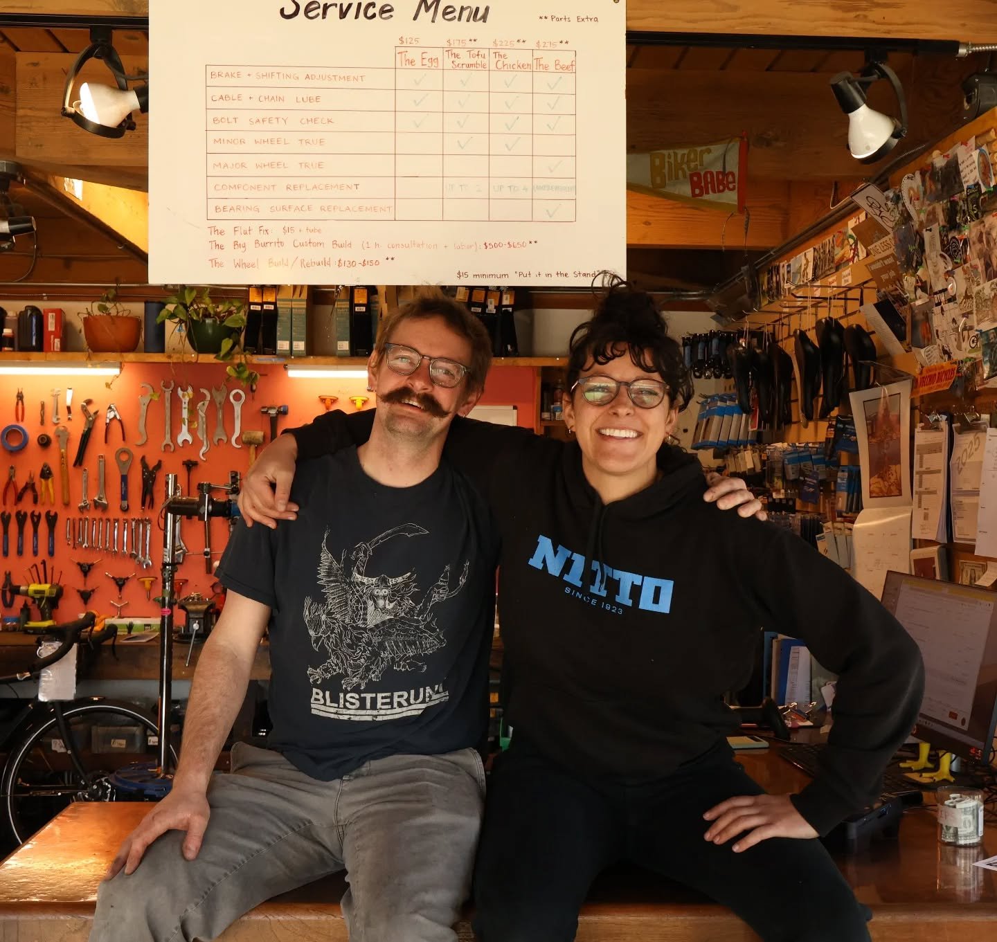 We're hiring! Do you love bikes? Are you mechanically savvy? Most importantly are you kind, motivated to do excellent work and ready to hang in a tiny lil shop? Then we&rsquo;ve got a spot for you! Now accepting resumes for a Full-Time Mechanic to st