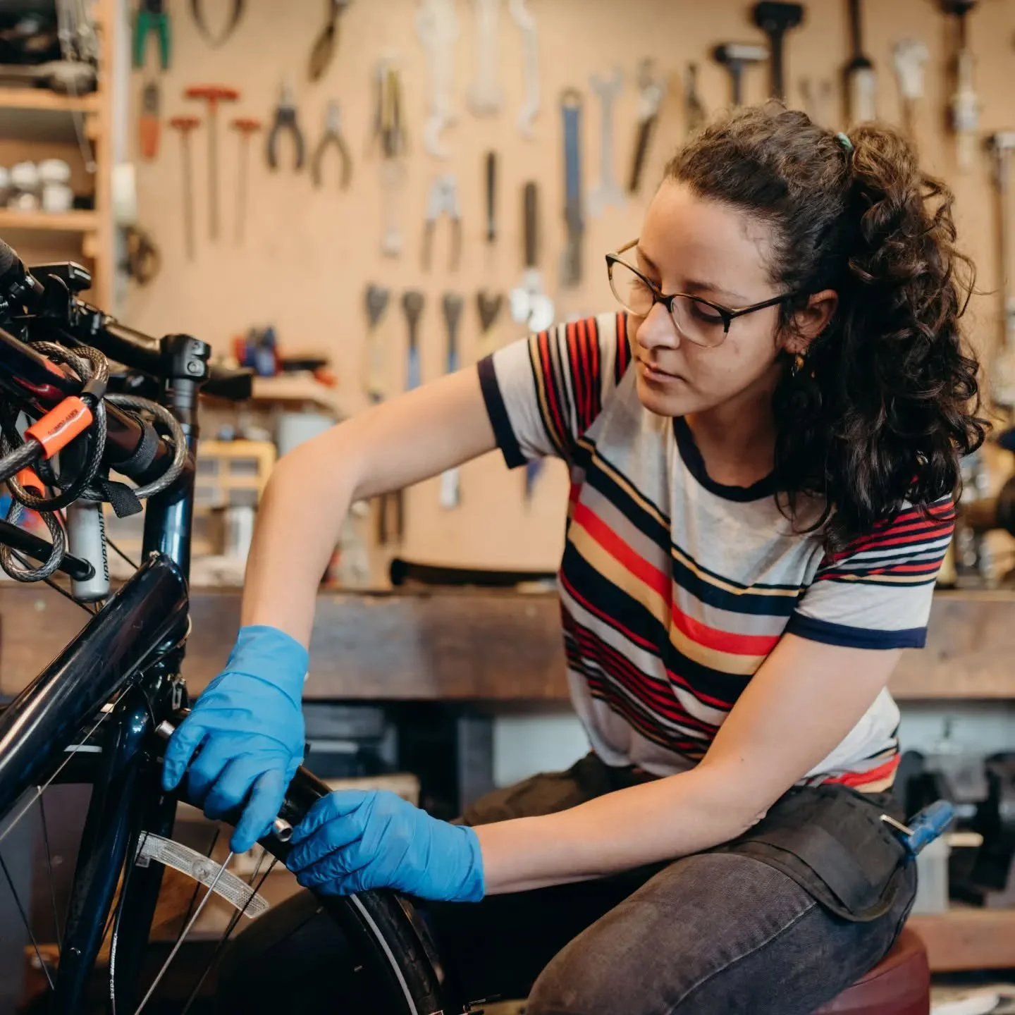 Yep, it's yuck outside. All the more reason to get your bike dialed for winter! Fender installs, dyno light setups, general tunes, tubeless refresh-- we'll handle it so you can ride out winter with confidence. 

Turn-around is generally about 1 busin