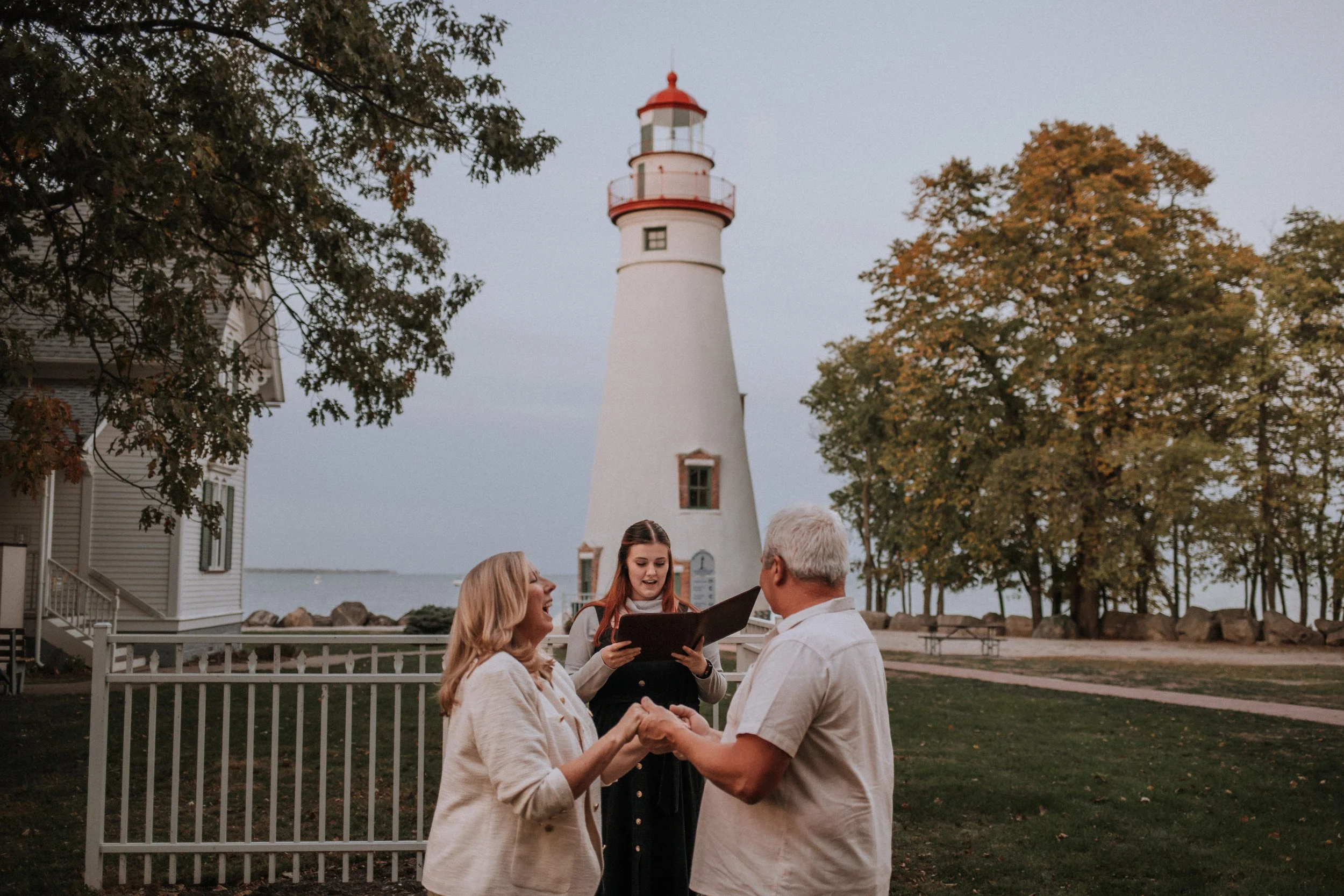 I officiated my mom and step-dad's wedding in October of 2024 (Tyler was the photographer!).