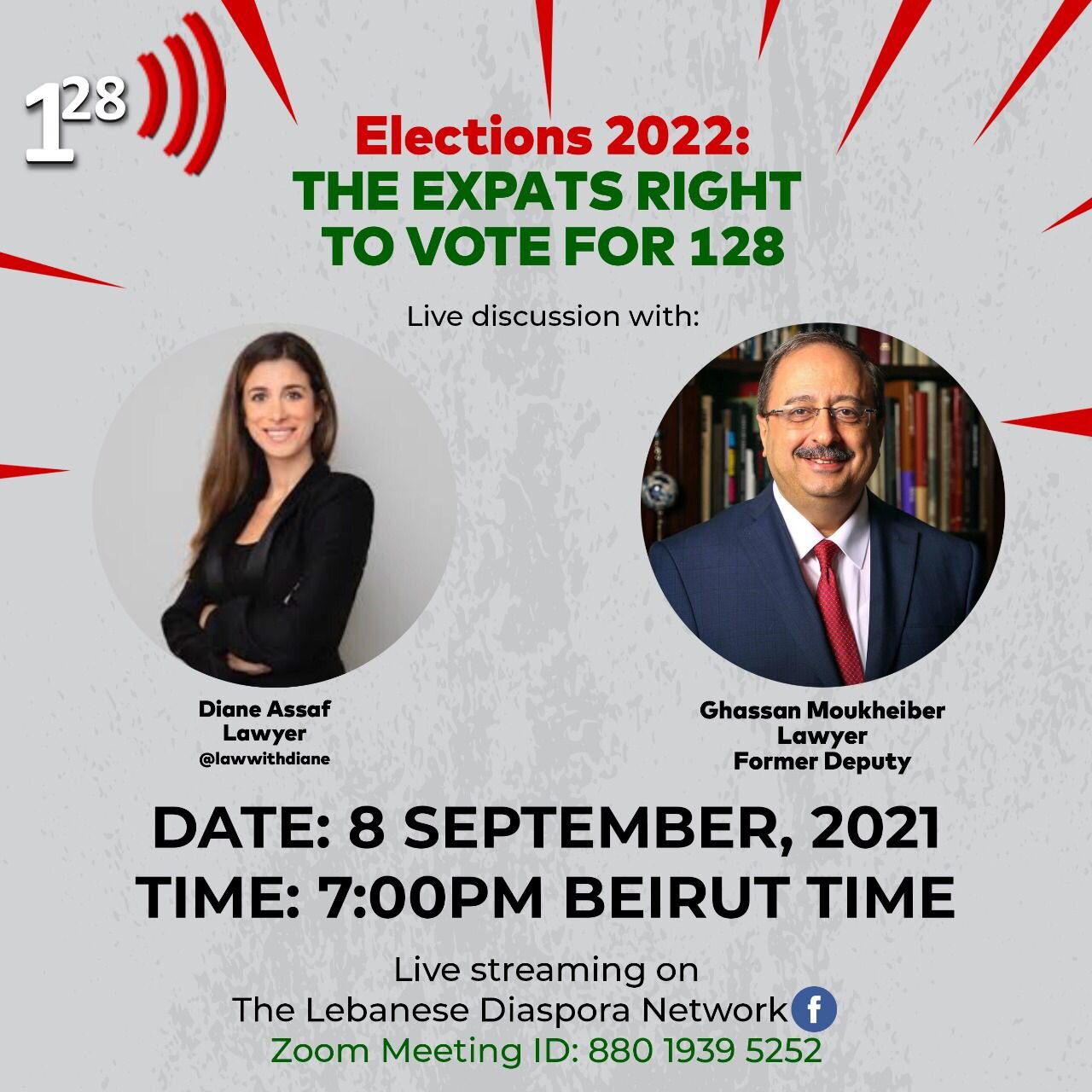 Elections 2022: the Expats right to vote for 128 by LDN