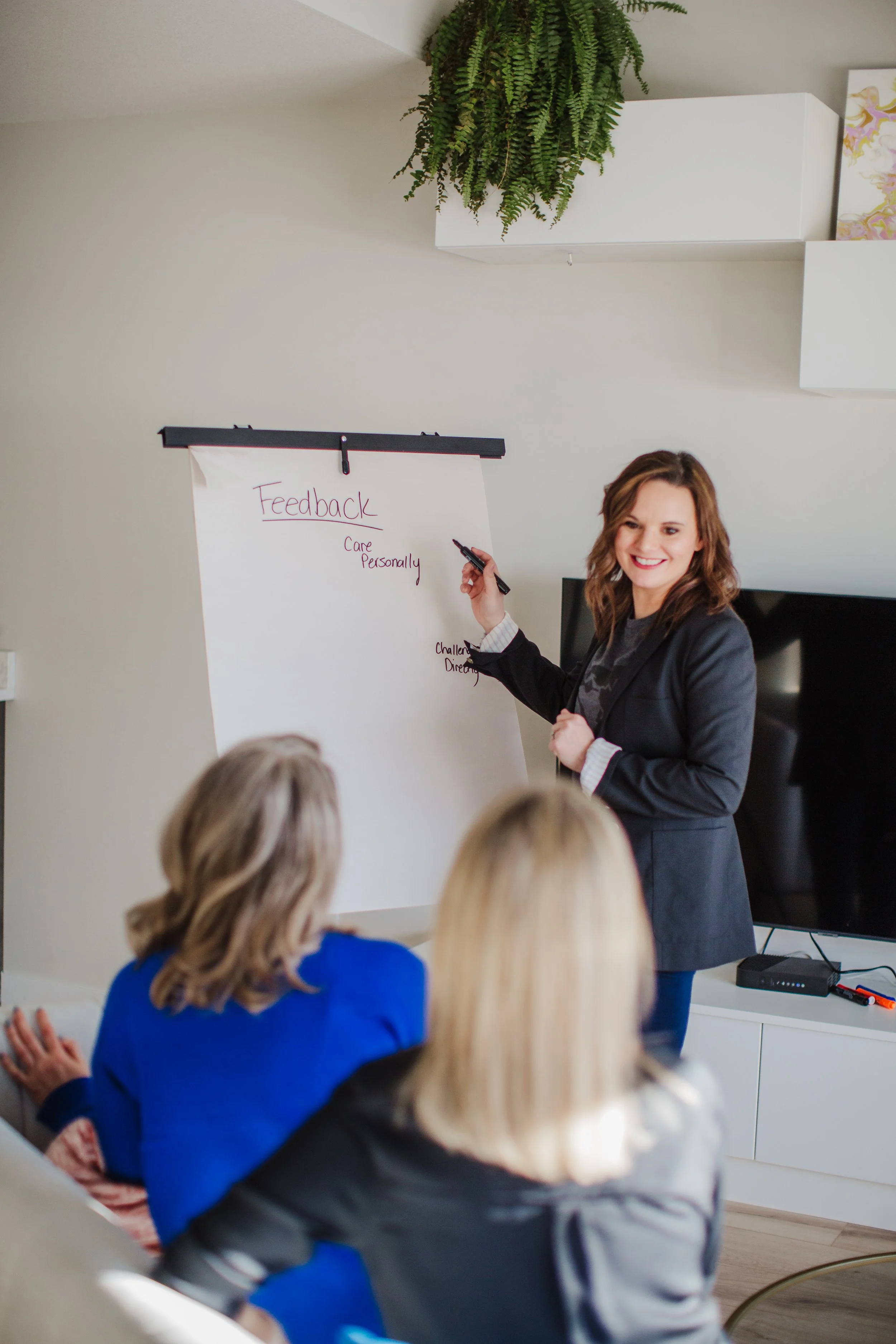 workshop teaching feedback and leadership skills