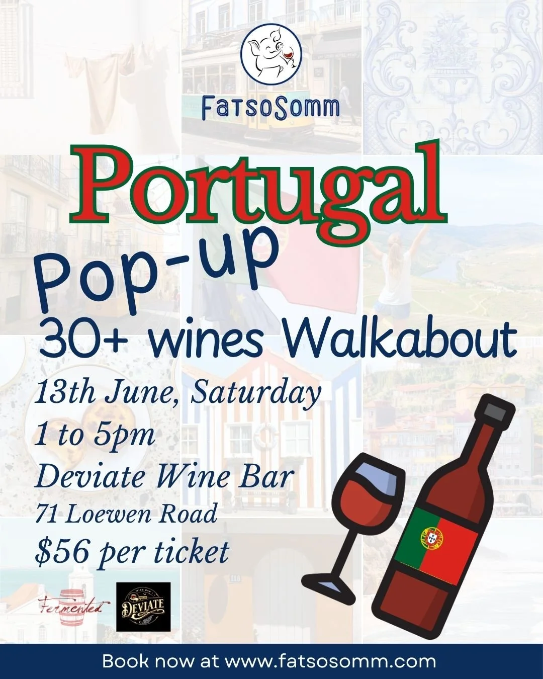 13 June: 30+ Wines of Portugal Pop-Up Walkabout