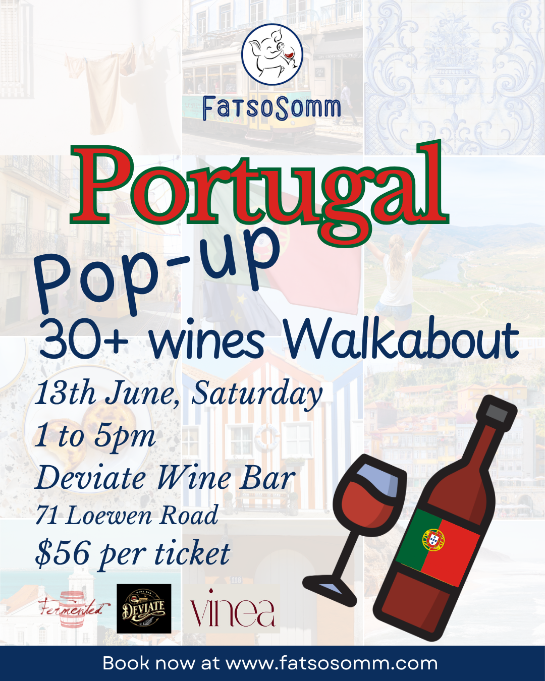 13 June: 30+ Wines of Portugal Pop-Up Walkabout