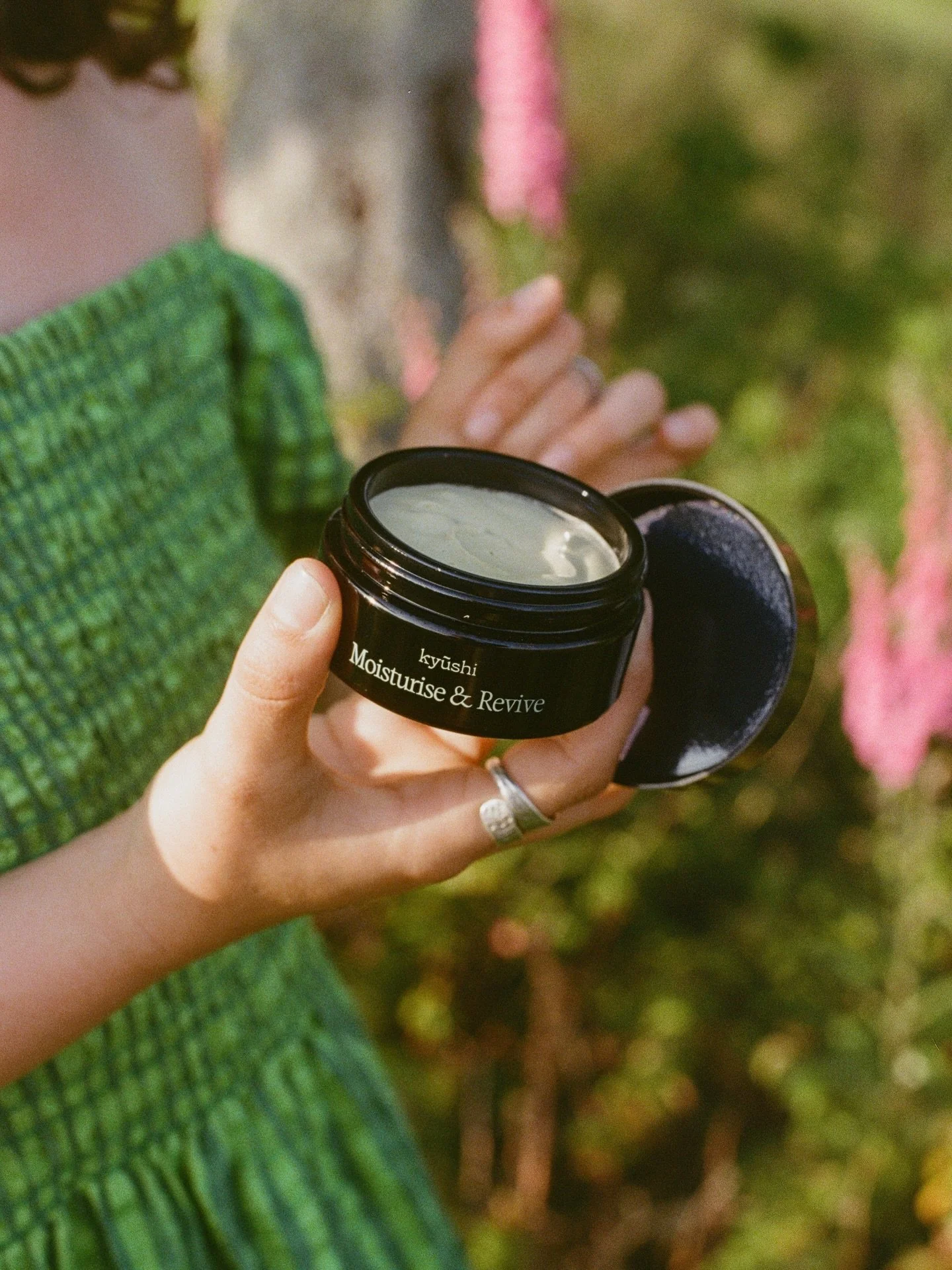 When the skin is nourished, the system settles.

Moisturise &amp; Revive was created for moments like this when the skin simply asks for care.

A ritual we&rsquo;re quietly celebrating this week

@beautyshortlist #kyushiskincare #moisturiser #natural