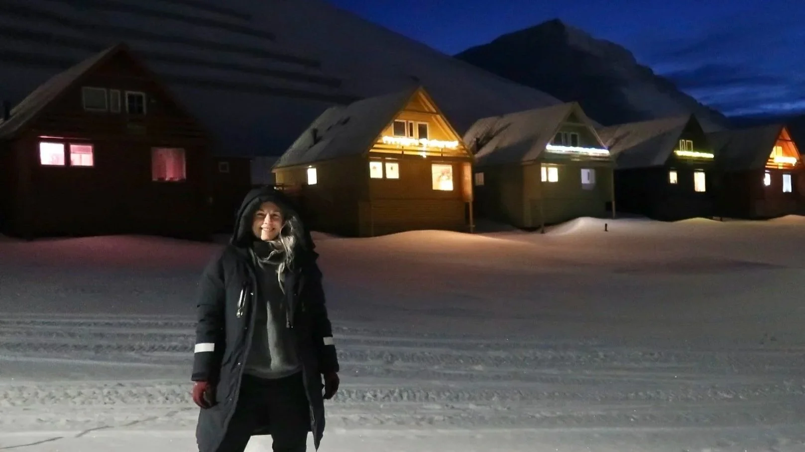 Welcoming Michelle Calcatelli, our newest resident in Longyearbyen