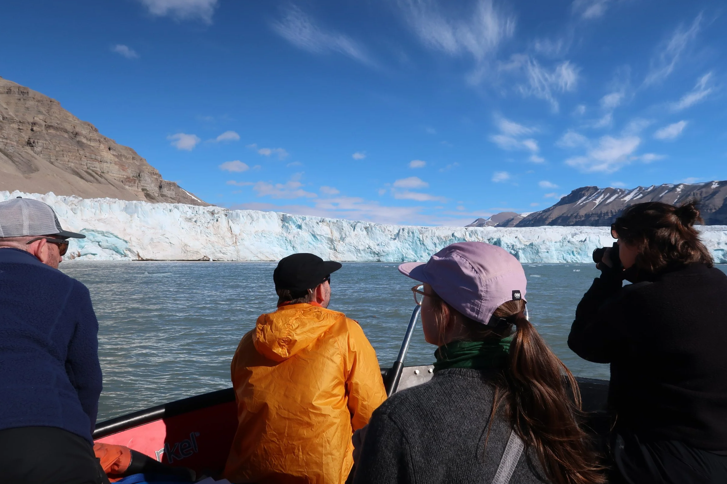 Exploring the Landscape: Residents Visit Tunabreen and Tempelfjorden