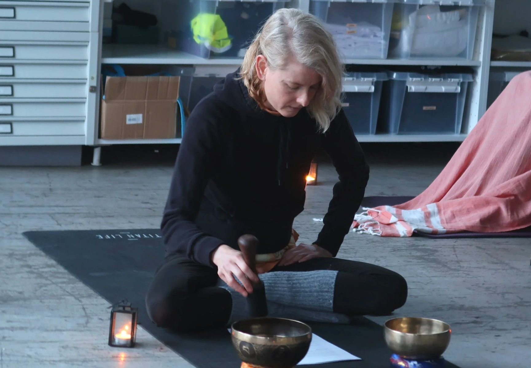 Workshop 2: Sound Bath with Guided Mediation by Ashley Middleton