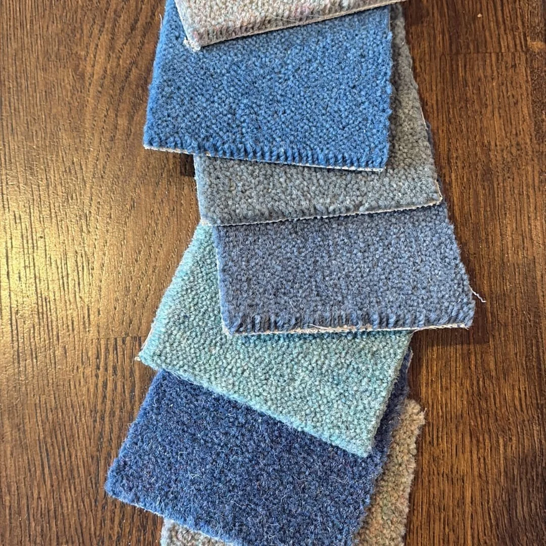 Another photo from a workshop Christine did recently with a client who has had a house fire and needs to replace all her finishes and a lot of furniture. With pressure from the insurance company and builders, all whilst living elsewhere, they really