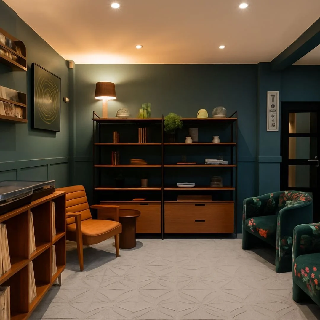 A look back to the Vinyl Lounge we designed at Qube Hackney a couple of years ago. We are still in LOVE with these chairs!

@weareube