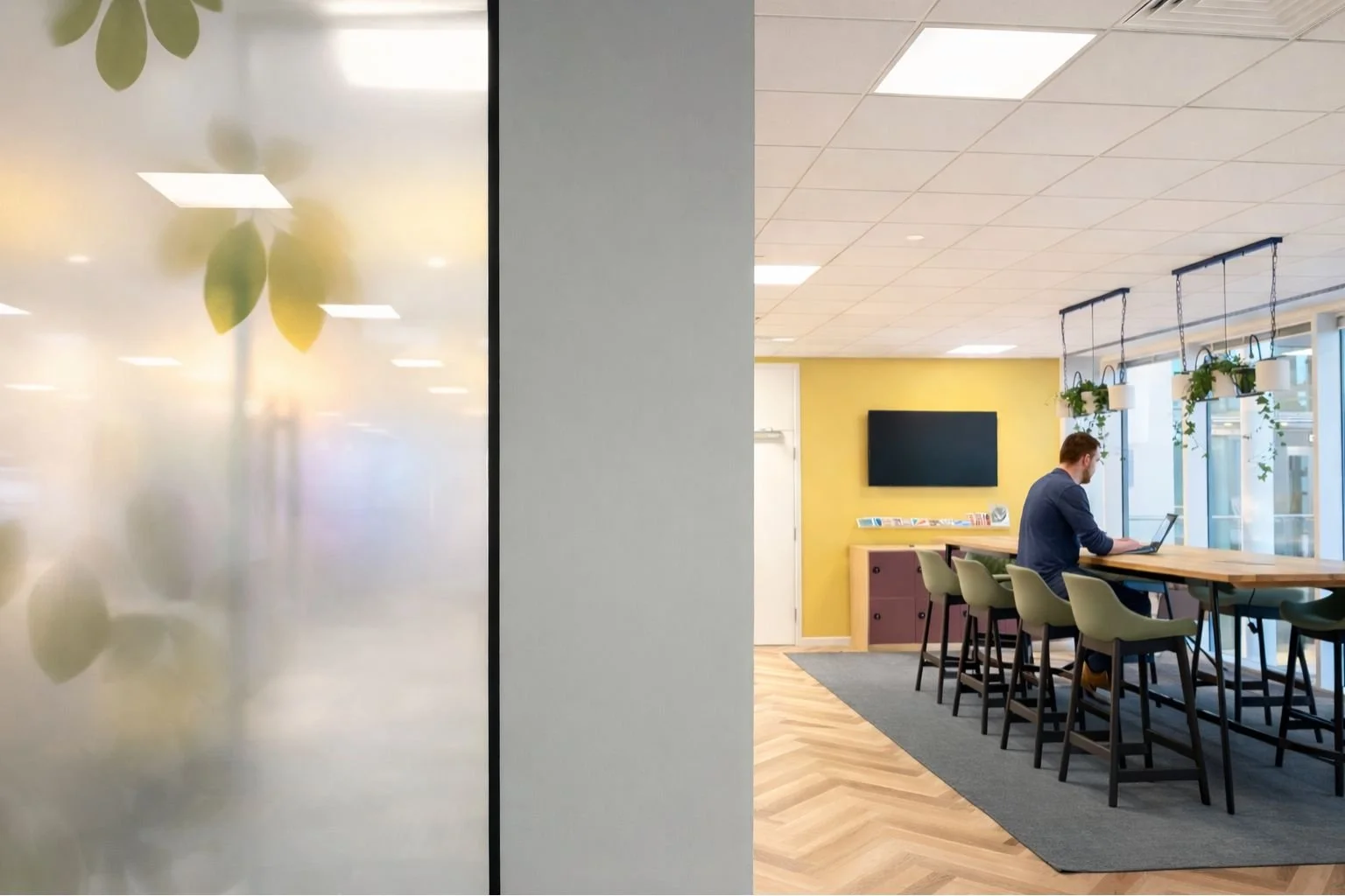 KVIST Interior Design Lumina Learning Office_Yellow Breakout.jpg