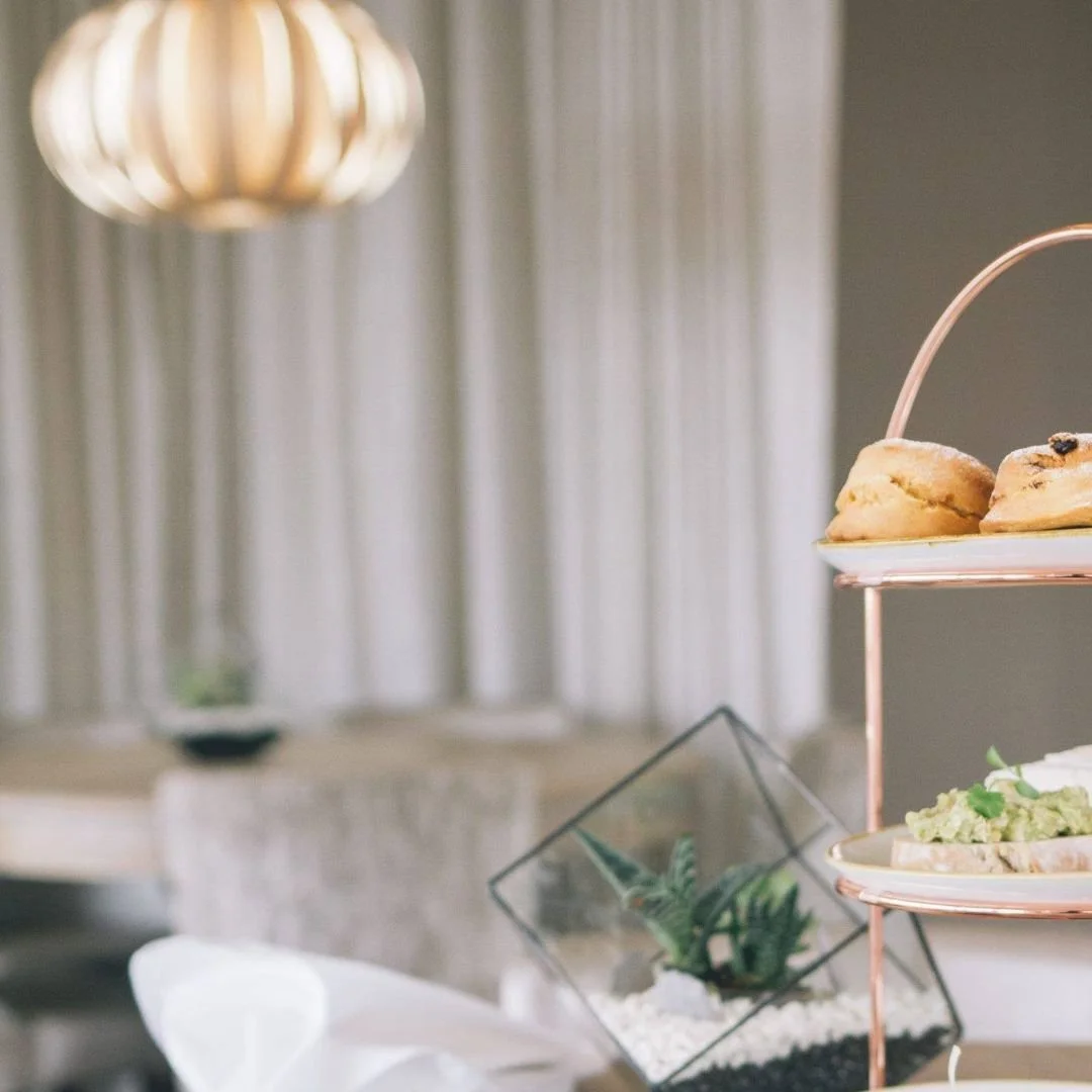 This is the Spatisserie at Gaia Spa, Boringdon Hall &mdash; a project we completed in 2016.
Heading into the new year, it feels right to revisit spaces we&rsquo;ve loved designing, and this one remains a favourite. The treats are of course also a dra