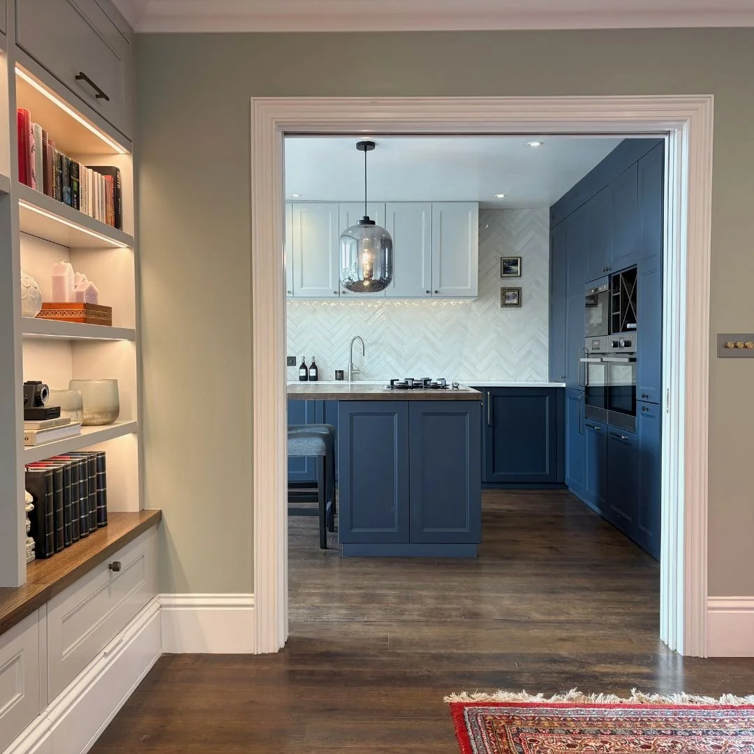 One of the things I believe in most, is visual connection between spaces to make a home feel connected, especially where there are young children. Have you ever noticed how they only want to play where they can see you? If your playroom feels disconn