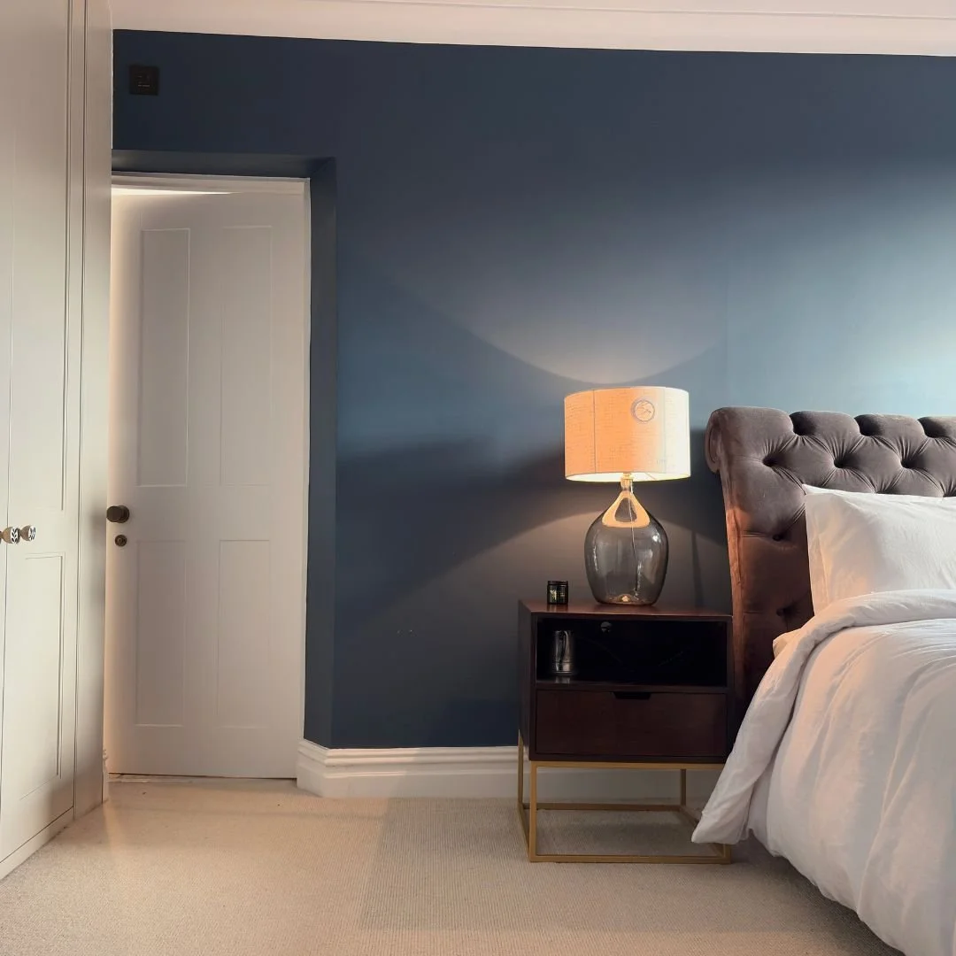 There&rsquo;s a temptation to keep smaller rooms light, in the hope that they&rsquo;ll somehow feel bigger. But sometimes the best thing you can do is the opposite.

A deep, enveloping colour can soften the edges of a room and make it feel wonderfull