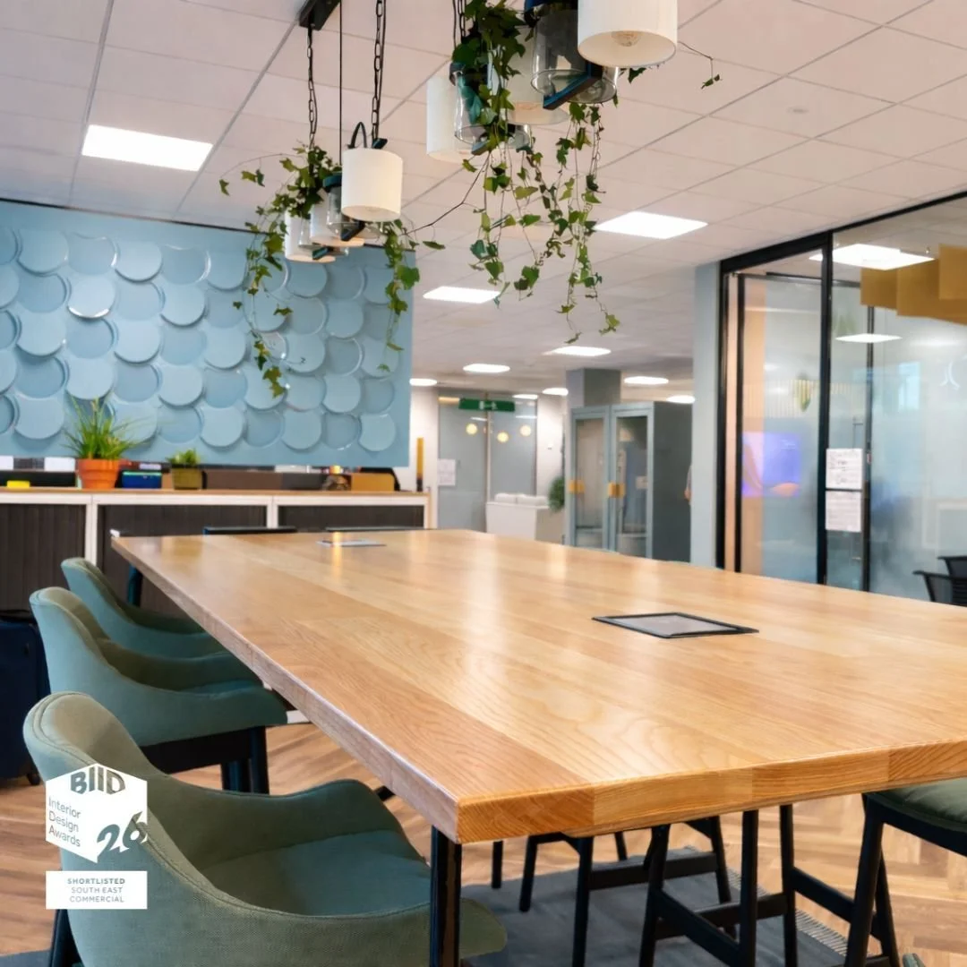Sustainability isn't just about choosing better materials. It's about designing spaces that people genuinely want to use.

When we first visited Lumina Learning's new office, the space was uninspiring and underused (see the last image!). The brief wa