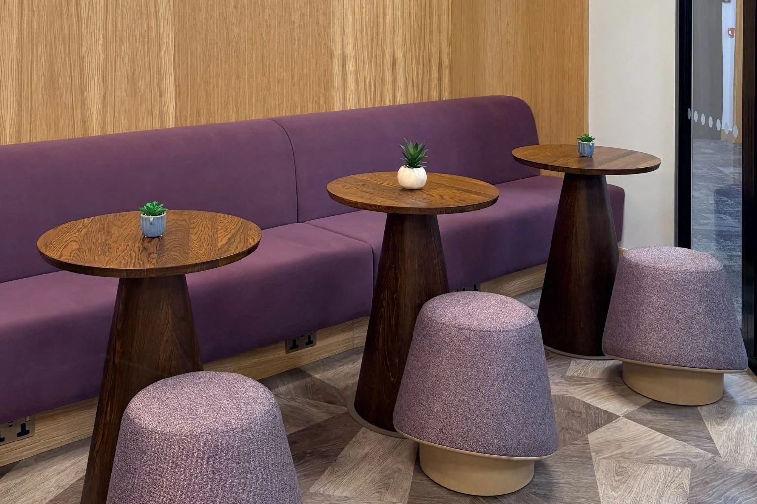 KVIST Ageas Insurance Office Refurb walnut tables.jpg