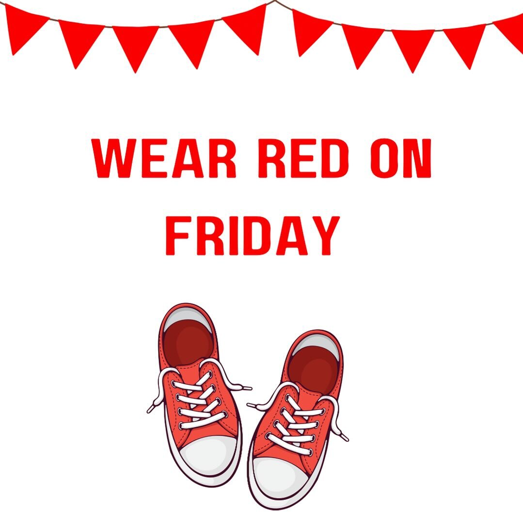 Wear red day for all staff and students this Friday the 22nd of March for diversity ❤️🌈