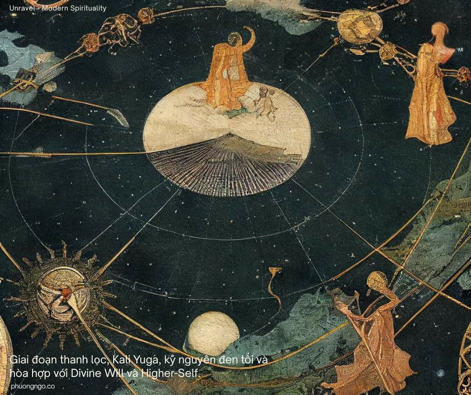 Giai đoạn thanh lọc, Kali Yuga, kỷ nguyên đen tối và hòa hợp với Divine Will và Higher-Self. 