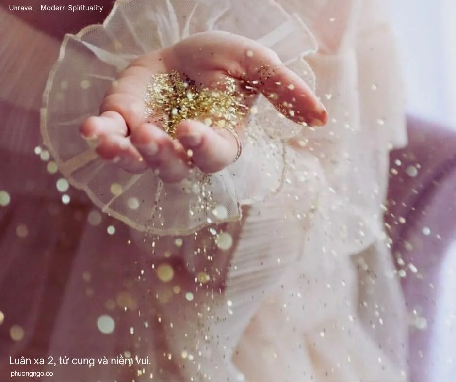 Luân xa 2, tử cung và lại một lần nữa mình phải nói về chữ ‘Joy’ (niềm vui). 