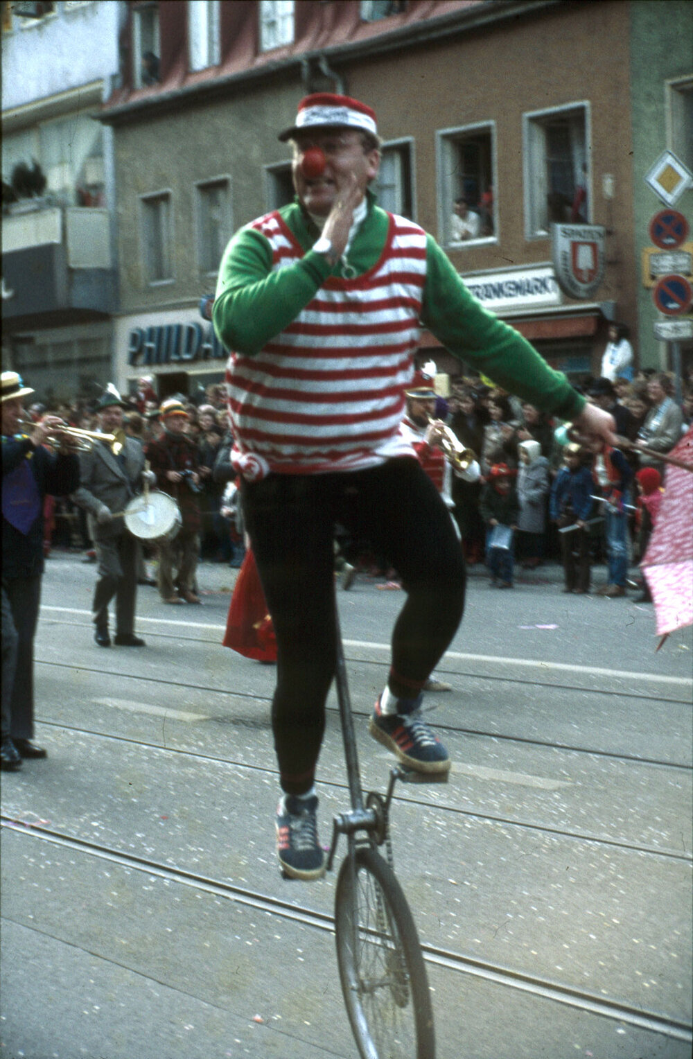 Giesinger Faschingszug in den 80er Jahren.