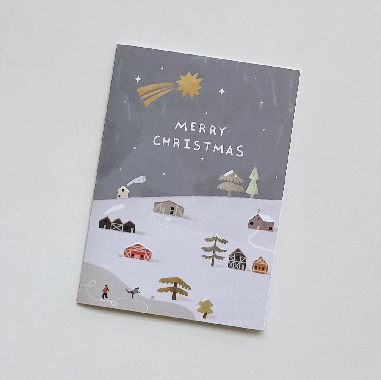 Christmas Town Greeting Card