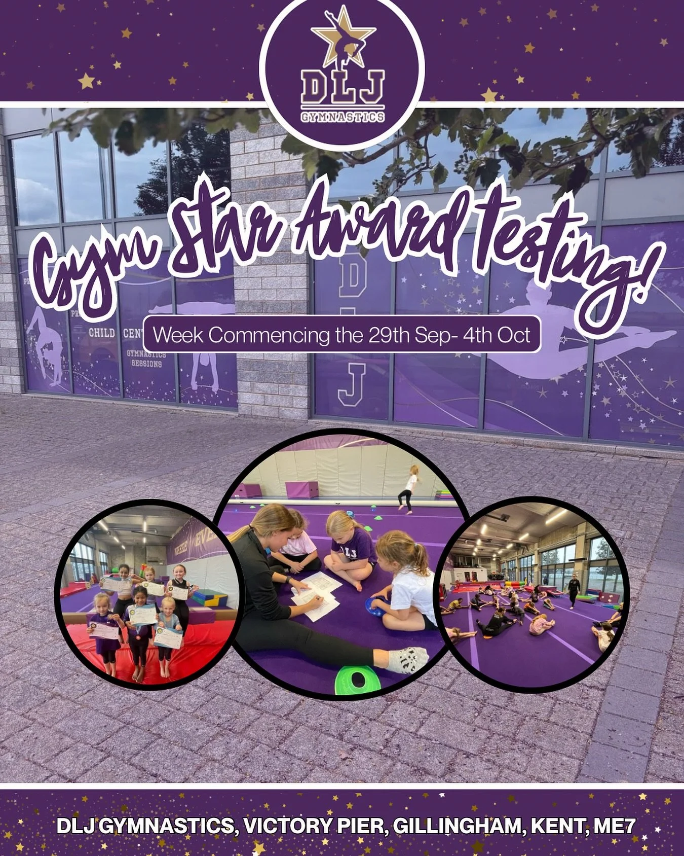 It&rsquo;s DLJ Gym star award testing week! We can&rsquo;t wait to see what amazing things our gymnasts achieve this week💜

If you are interested in your child starting at DLJ then over to our website to get started: https://www.dljgymnastics.com/jo