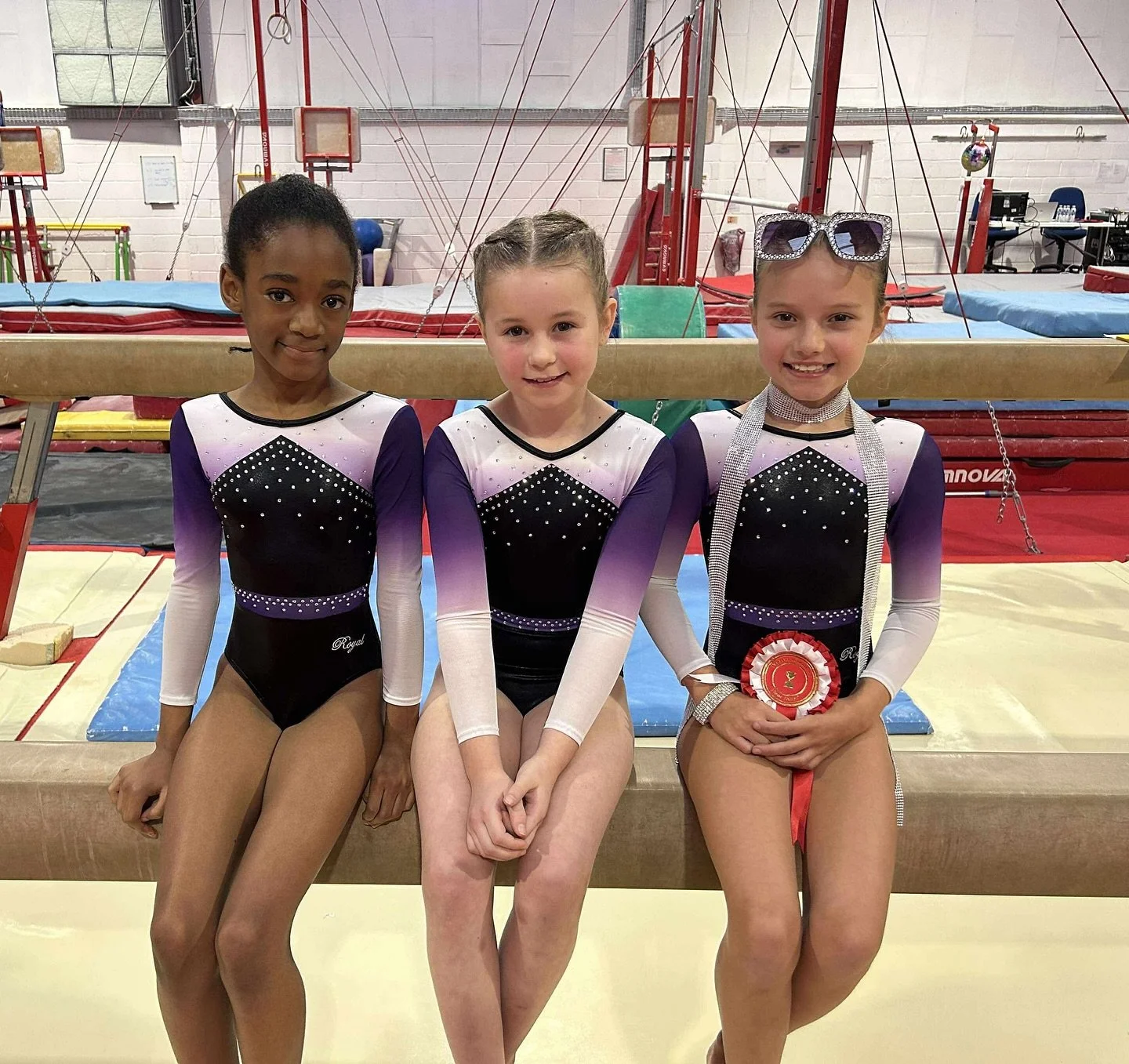 Round 6💜- Well done girls you all tried your best!

Anna- Special controlled floor award🎗️
Emily- TBC
Jessica- TBC