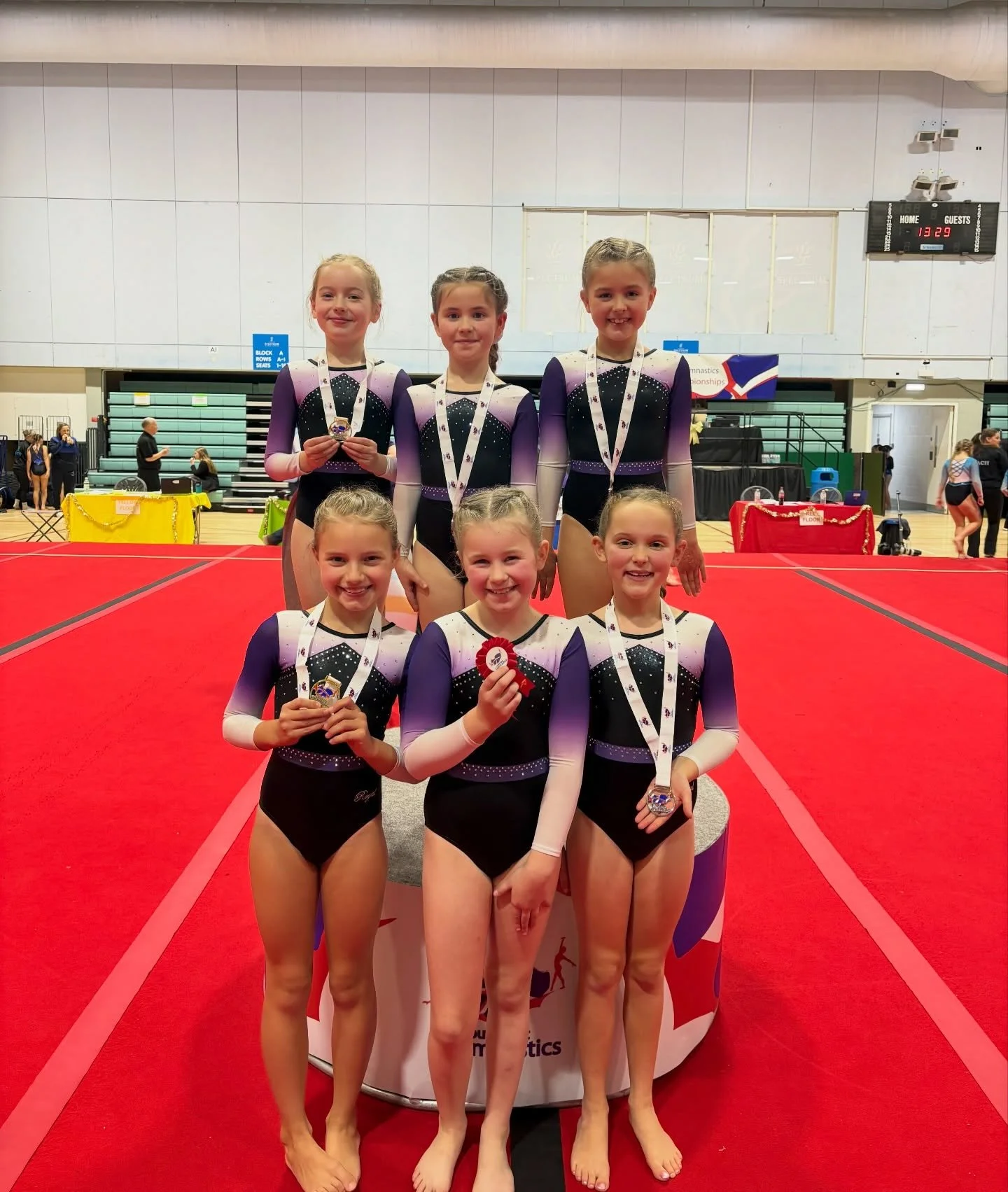 Regionals round 2- Well done girls💜

Fiadh- 1st place (Over-scored)🥇
Raya- 1st place (Over-scored)🥇
Anna- 1st place (Over-scored)🥇
Marlowe- 2nd place (Over-scored)🥈
Eliza- 2nd place🥈
Emily- 4th place🎗️(Over-scored)
&mdash;&mdash;&mdash;&mdash;