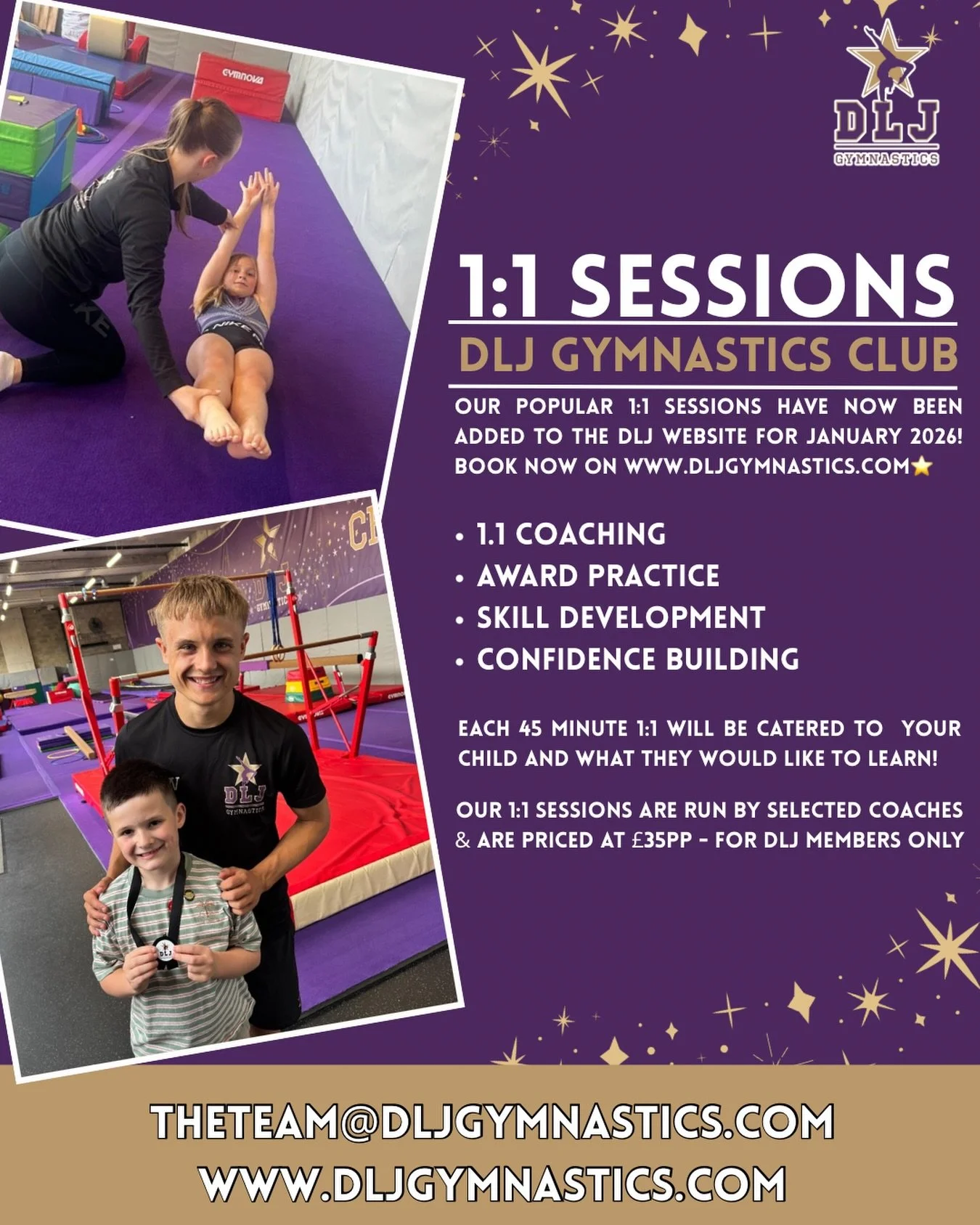 Our highly popular 1:1 sessions have been added to the DLJ website! Book now to avoid disappointment⭐️
&mdash;&mdash;&mdash;&mdash;&mdash;&mdash;&mdash;&mdash;&mdash;&mdash;&mdash;&mdash;&mdash;&mdash;&mdash;&mdash;&mdash;&mdash;&mdash;&mdash;&mdash;