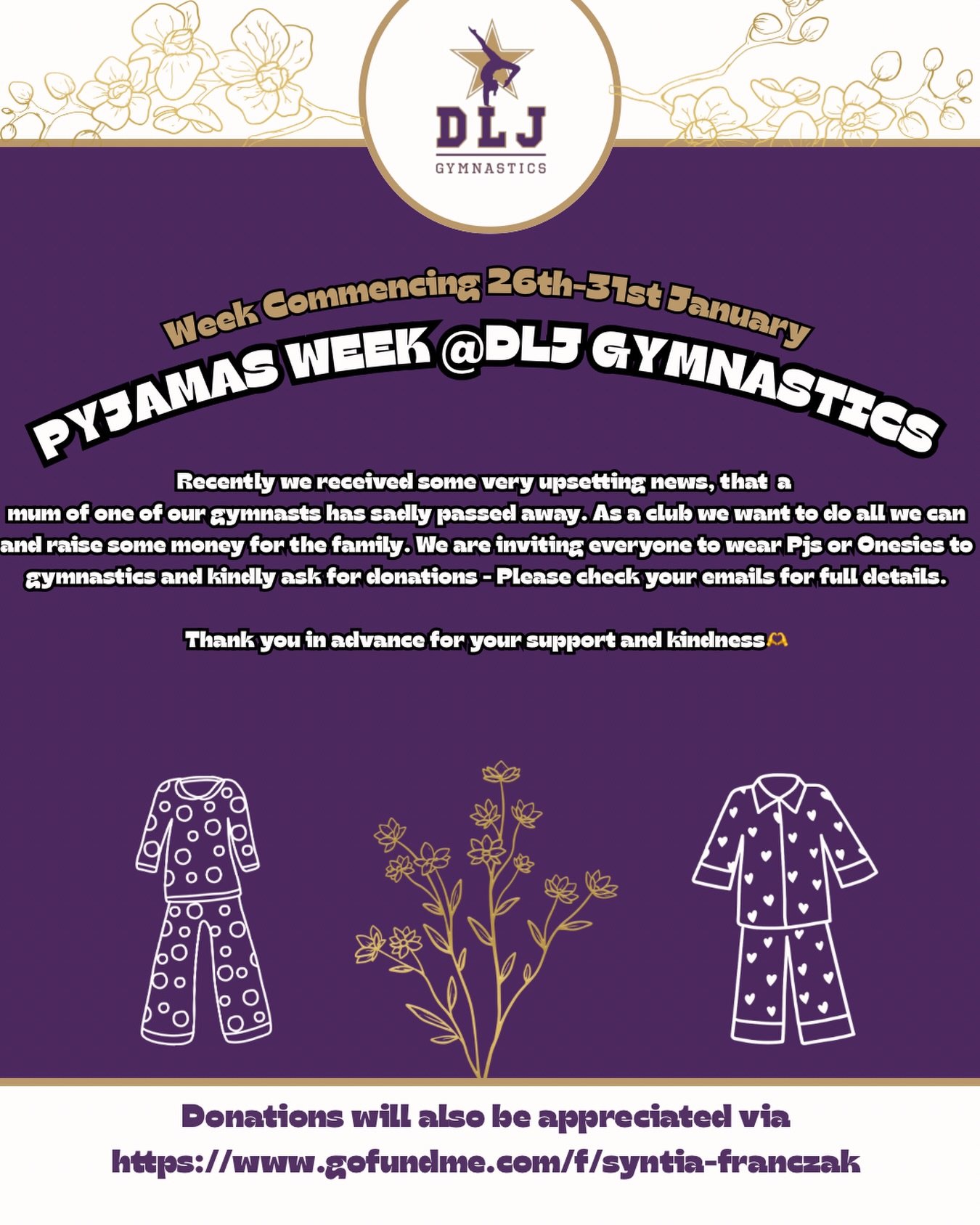 We thank you all in advance for your support🫶 

https://www.gofundme.com/f/syntia-franczak
&mdash;&mdash;&mdash;&mdash;&mdash;&mdash;&mdash;&mdash;&mdash;&mdash;&mdash;&mdash;&mdash;&mdash;&mdash;&mdash;&mdash;&mdash;&mdash;&mdash;&mdash;&mdash;&mda